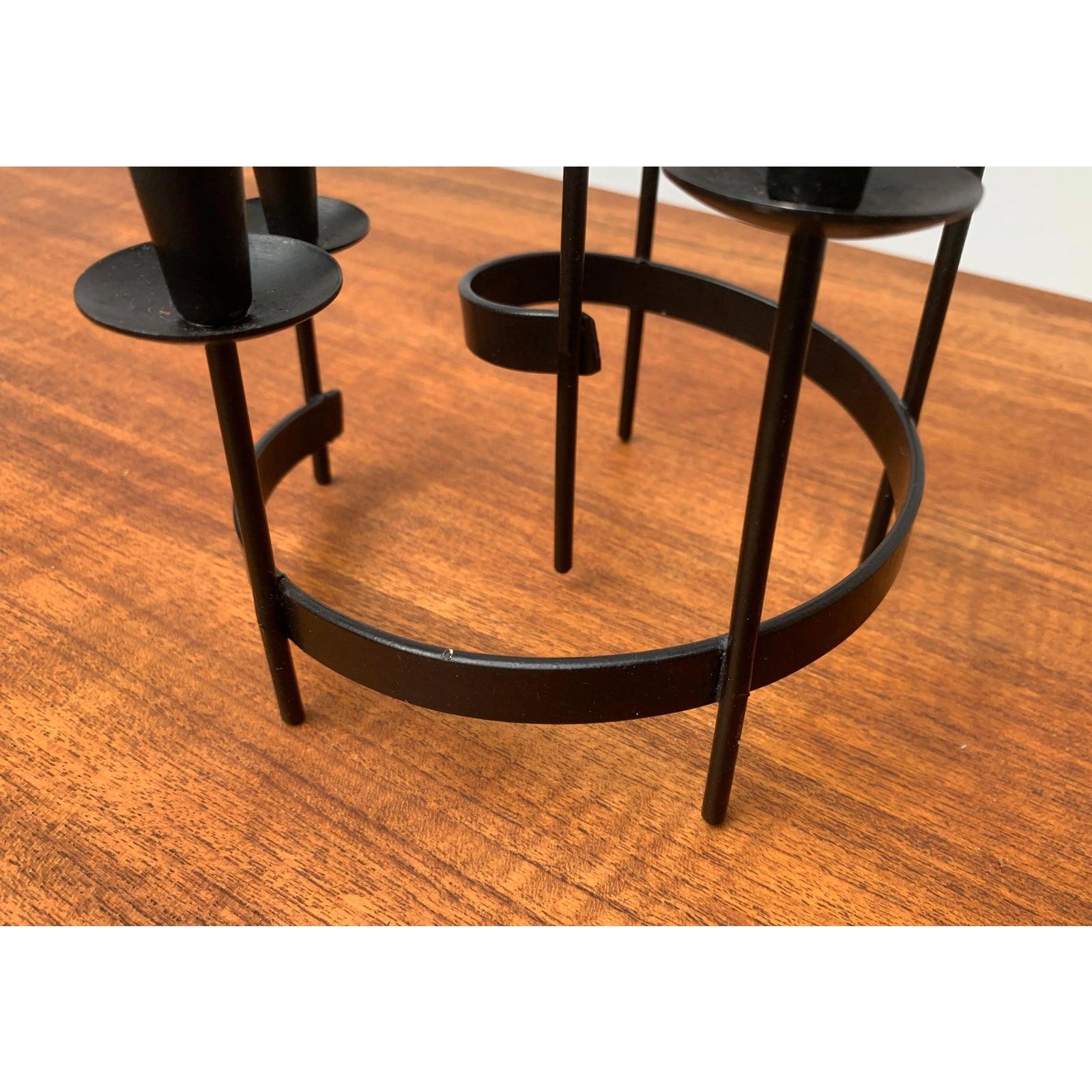 Skandinavischer brutalistischer Kerzenständer aus der Jahrhundertmitte, Ystad, 1960er Jahre (Moderne der Mitte des Jahrhunderts) im Angebot