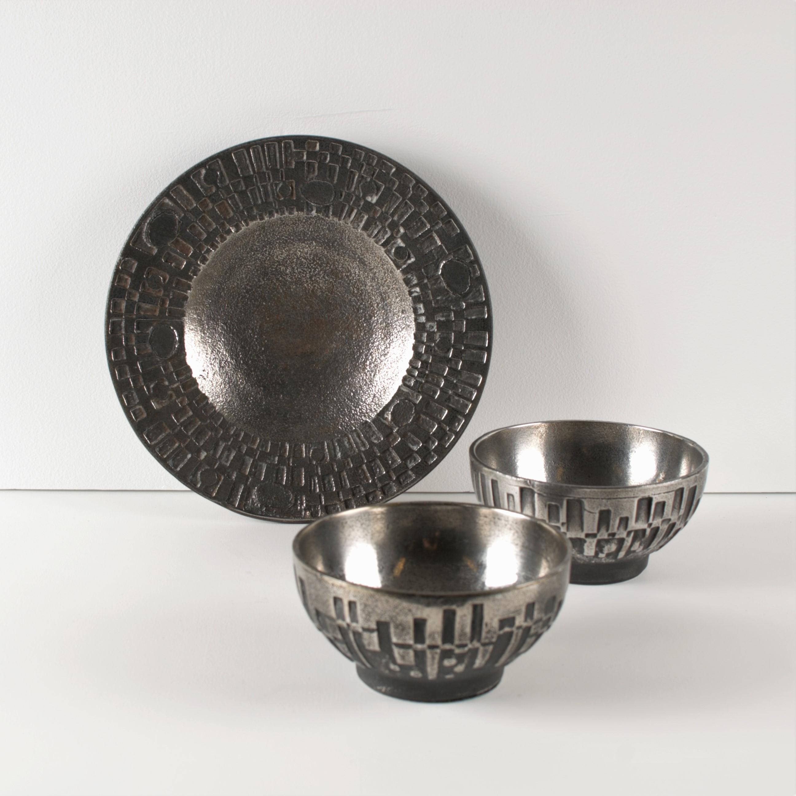 Wonderfully brutalist steel objects formed by kitchen ware steel manufacture Polaris Norway. The 