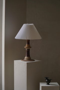 Mid-Century Scandinavian Ceramic Table Lamp by Tue Poulsen, Denmark, 1970s