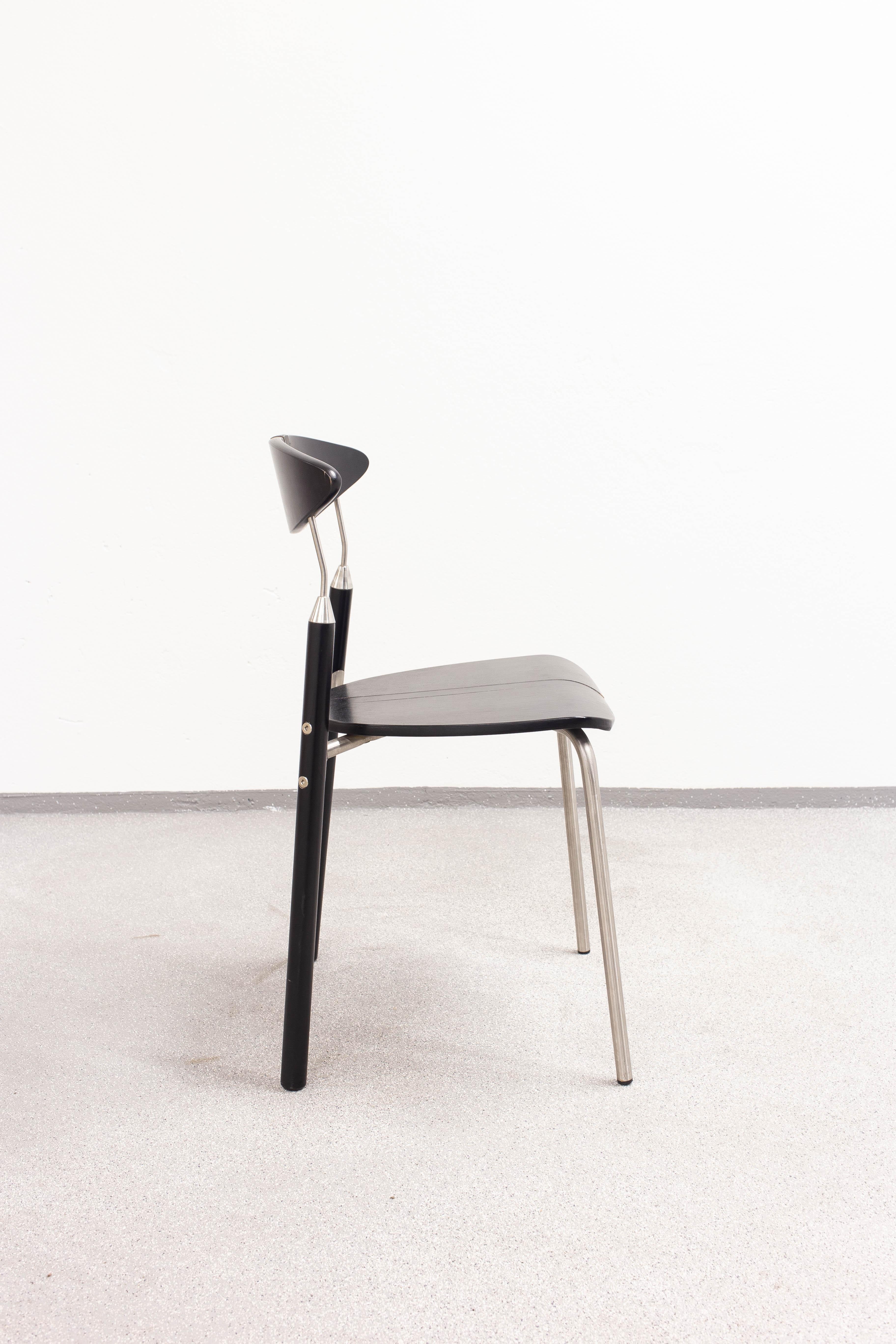 Norwegian Midcentury Scandinavian Chair, Probably Sørlie Møbelfabrikk Workshop Prototype For Sale