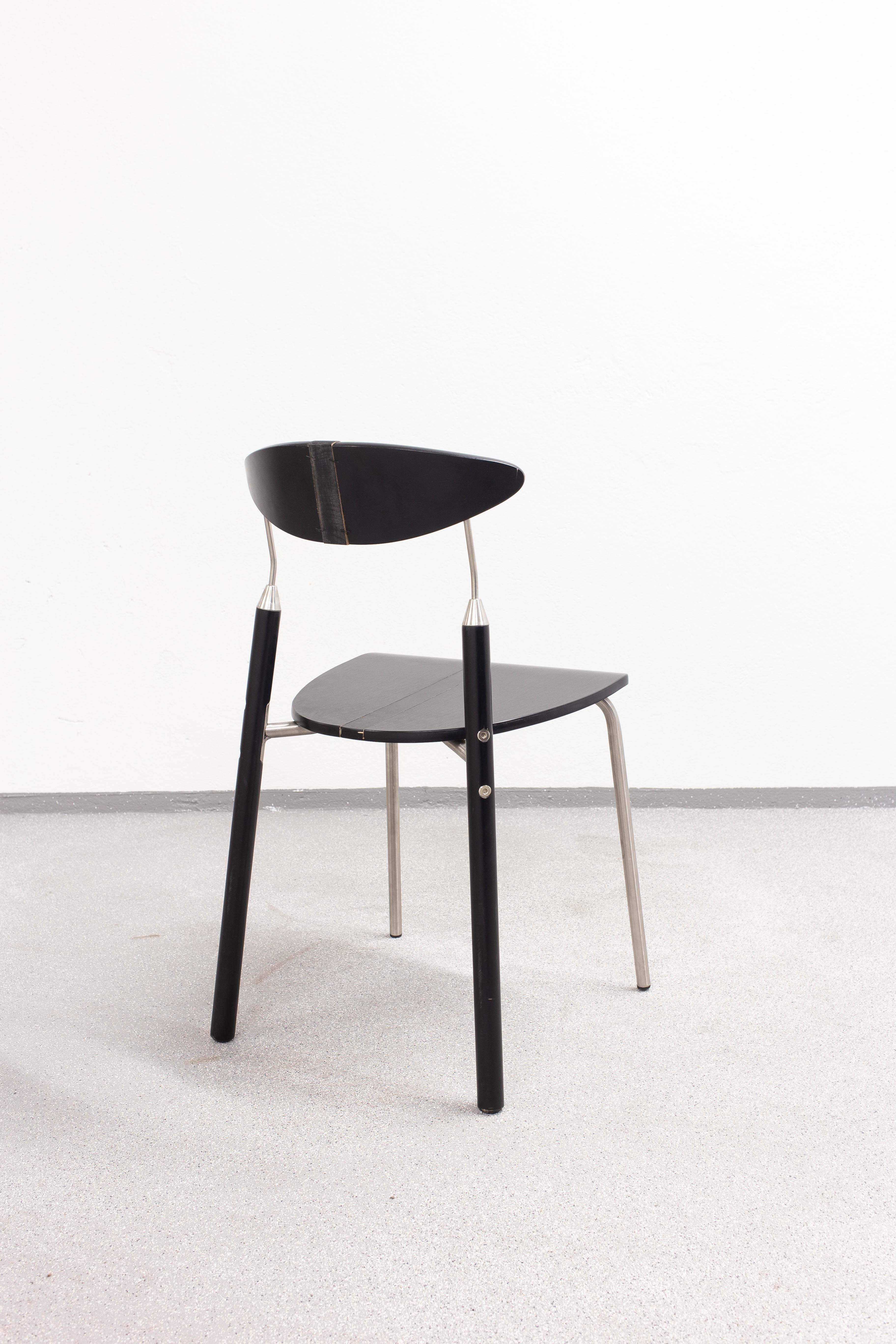 Midcentury Scandinavian Chair, Probably Sørlie Møbelfabrikk Workshop Prototype In Good Condition For Sale In Oslo, NO