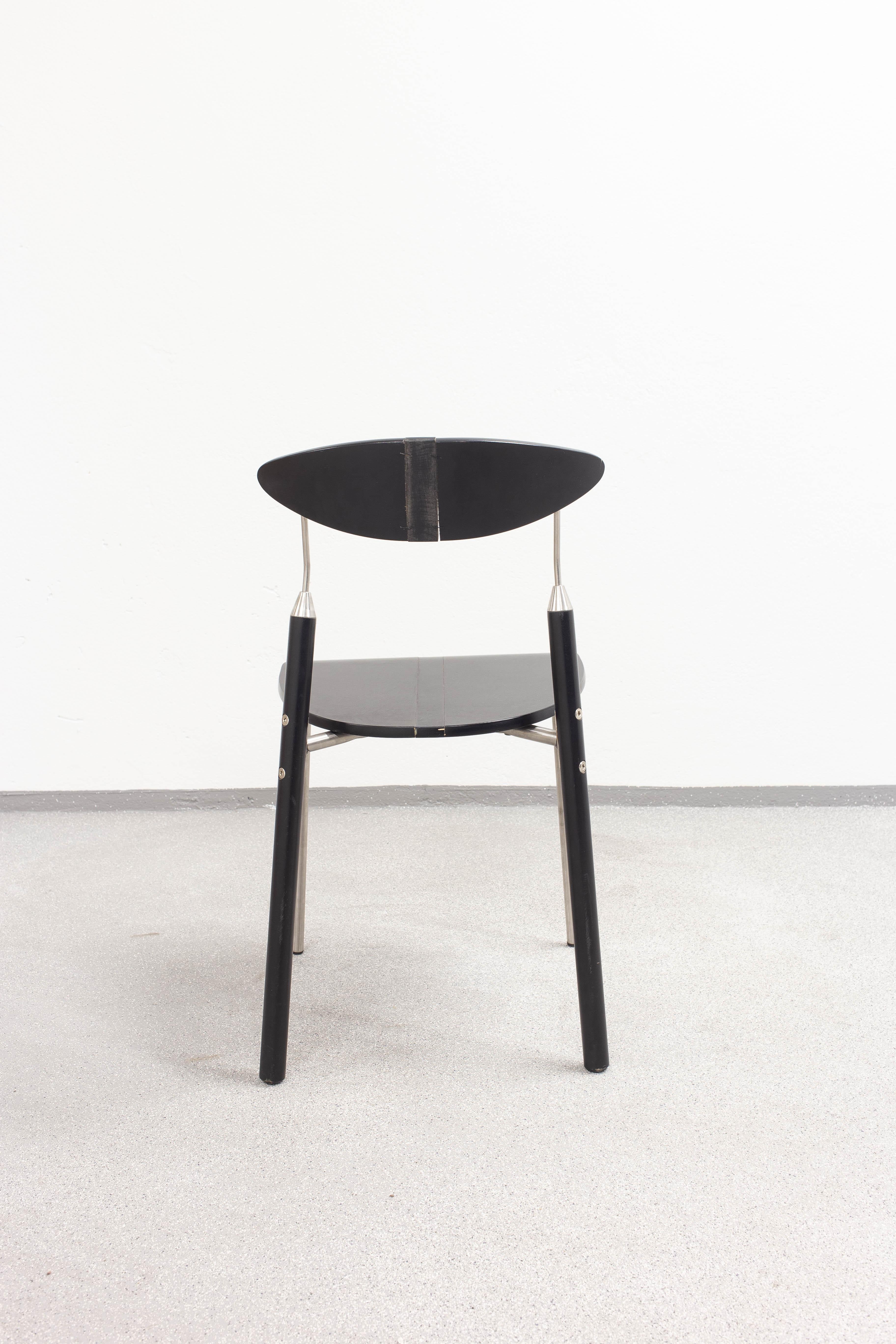 Mid-20th Century Midcentury Scandinavian Chair, Probably Sørlie Møbelfabrikk Workshop Prototype For Sale