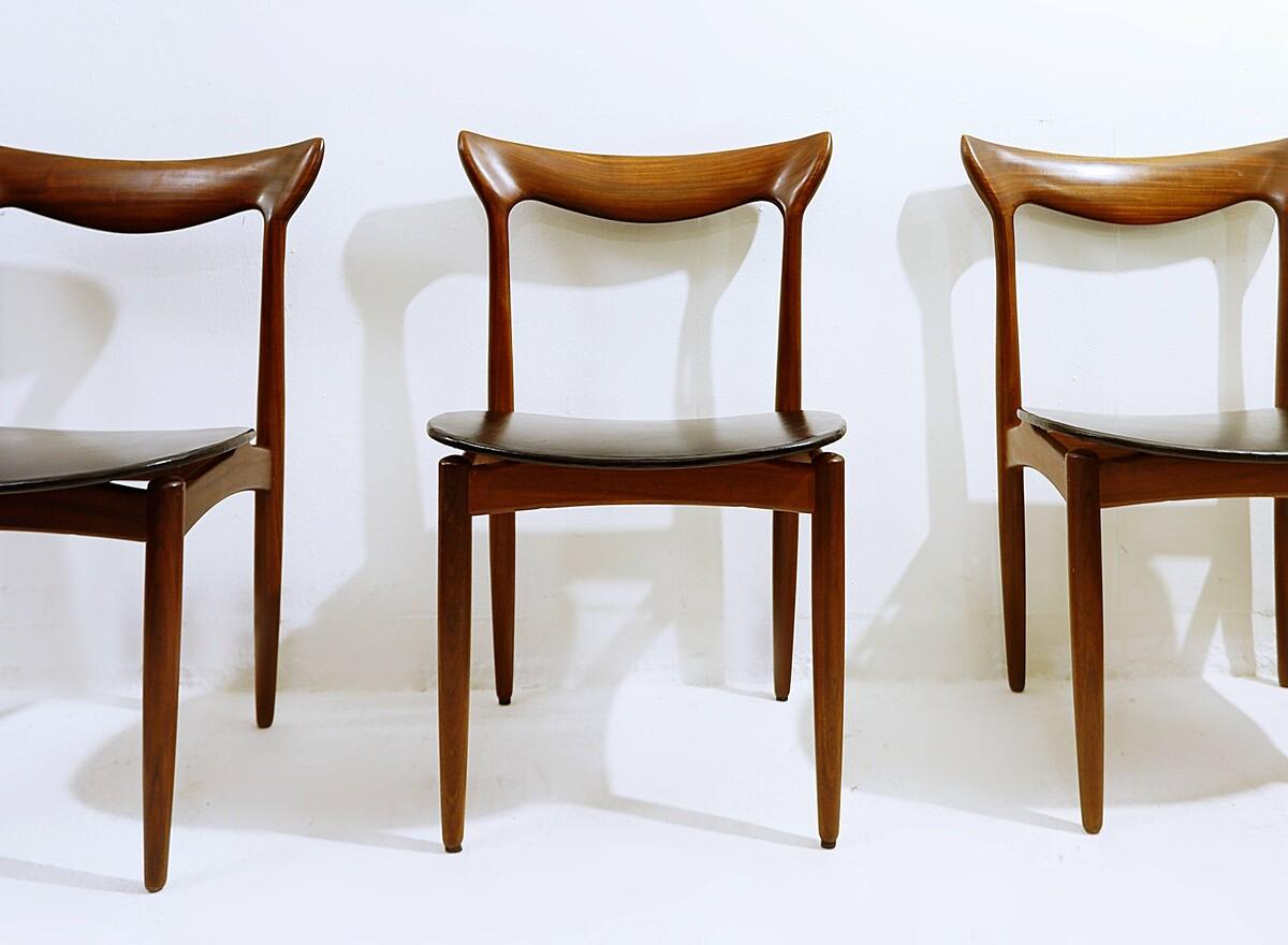 Mid-Century Modern Mid-Century Scandinavian Chairs by H.W Klein for Bramin Mobler, Danish, 1960s