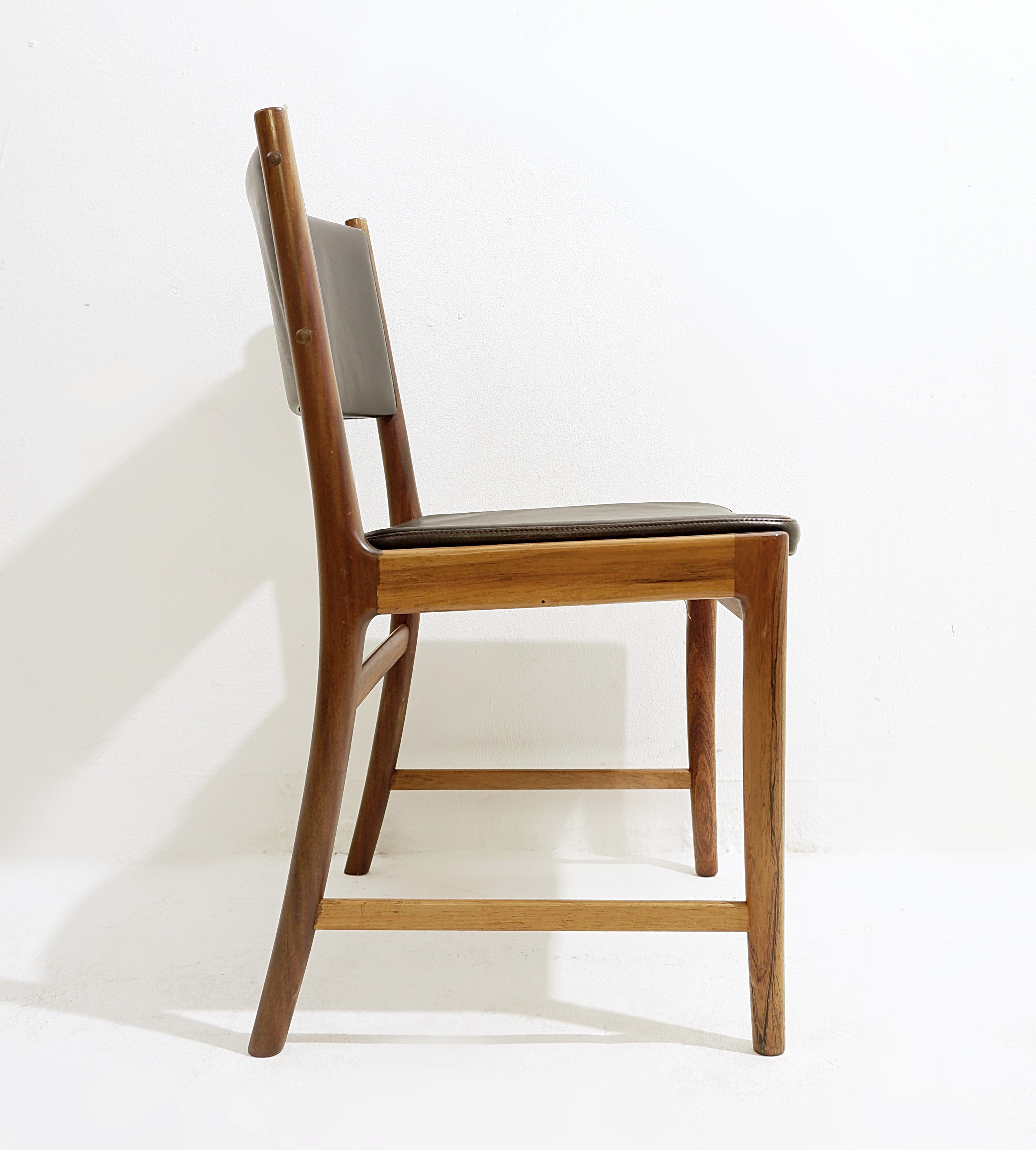 Mid-Century Scandinavian Chairs by Kai Lyngfeldt Larsen for Soren Willadsen 2