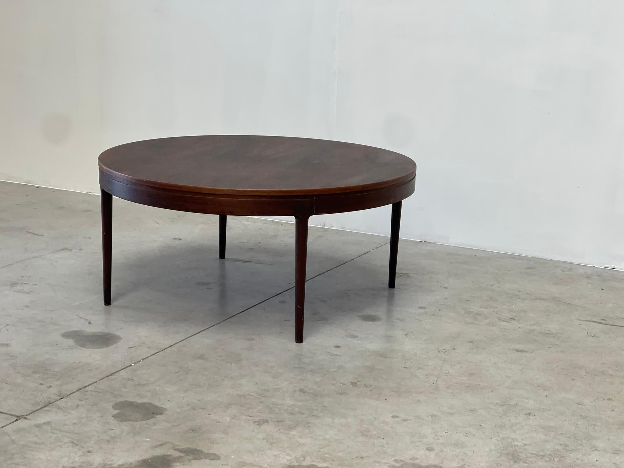 Danish Mid century scandinavian coffee table by Ole Wanscher for AJ Iversen, 1950s For Sale