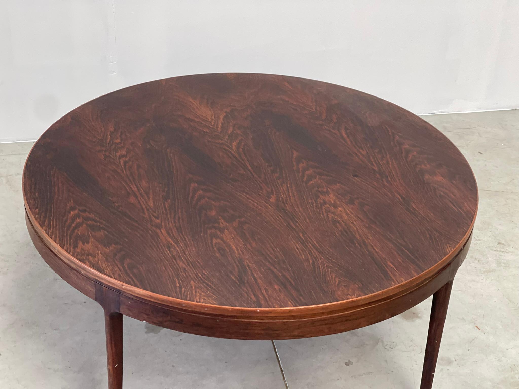 Mid century scandinavian coffee table by Ole Wanscher for AJ Iversen, 1950s For Sale 1