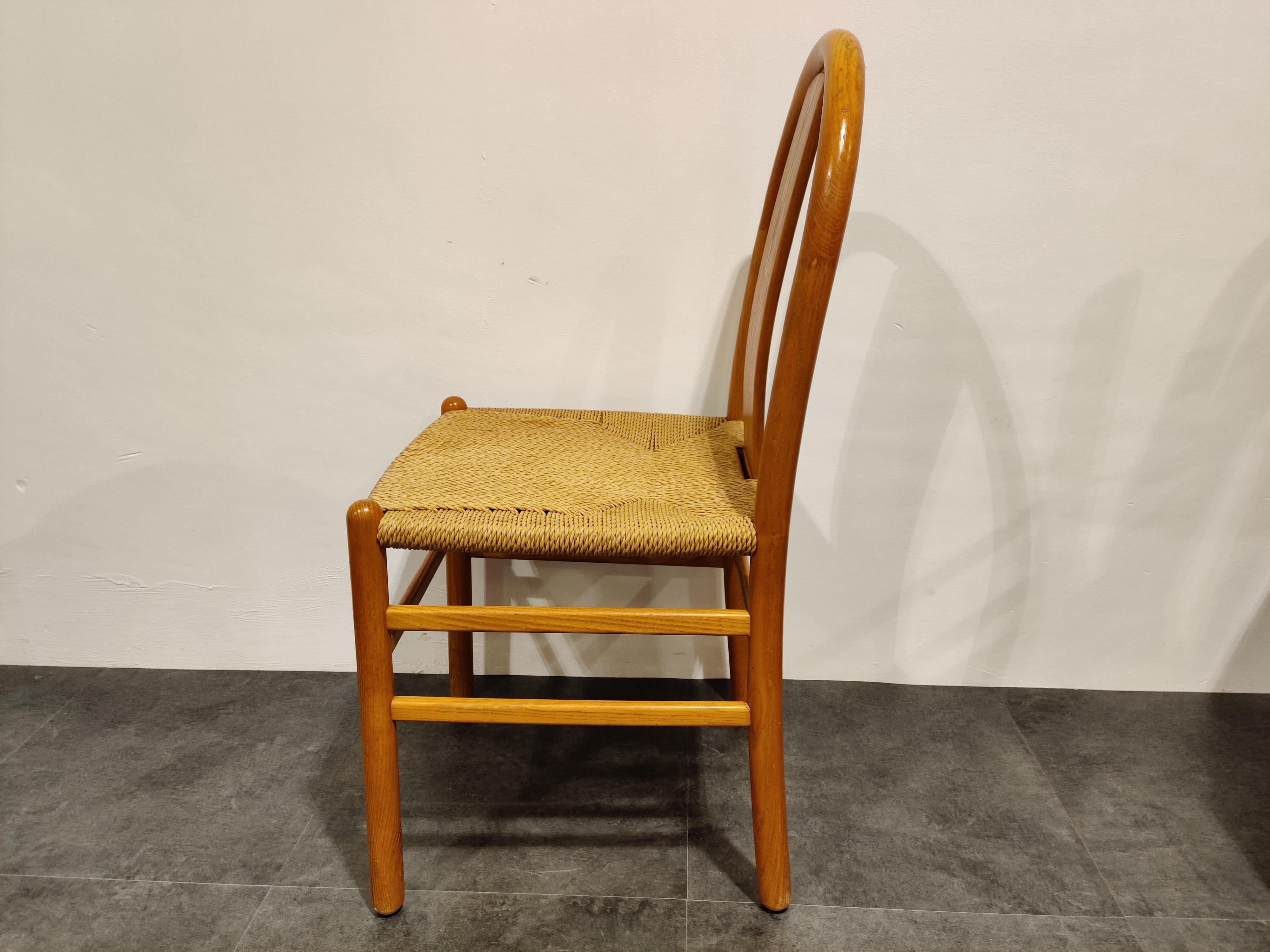Midcentury Scandinavian Dining Chairs, Set of 4, 1960s For Sale 6