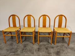 Midcentury Scandinavian Dining Chairs, Set of 4, 1960s