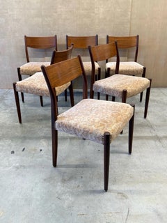 Mid-Century Scandinavian Dining Chairs - Set of Six