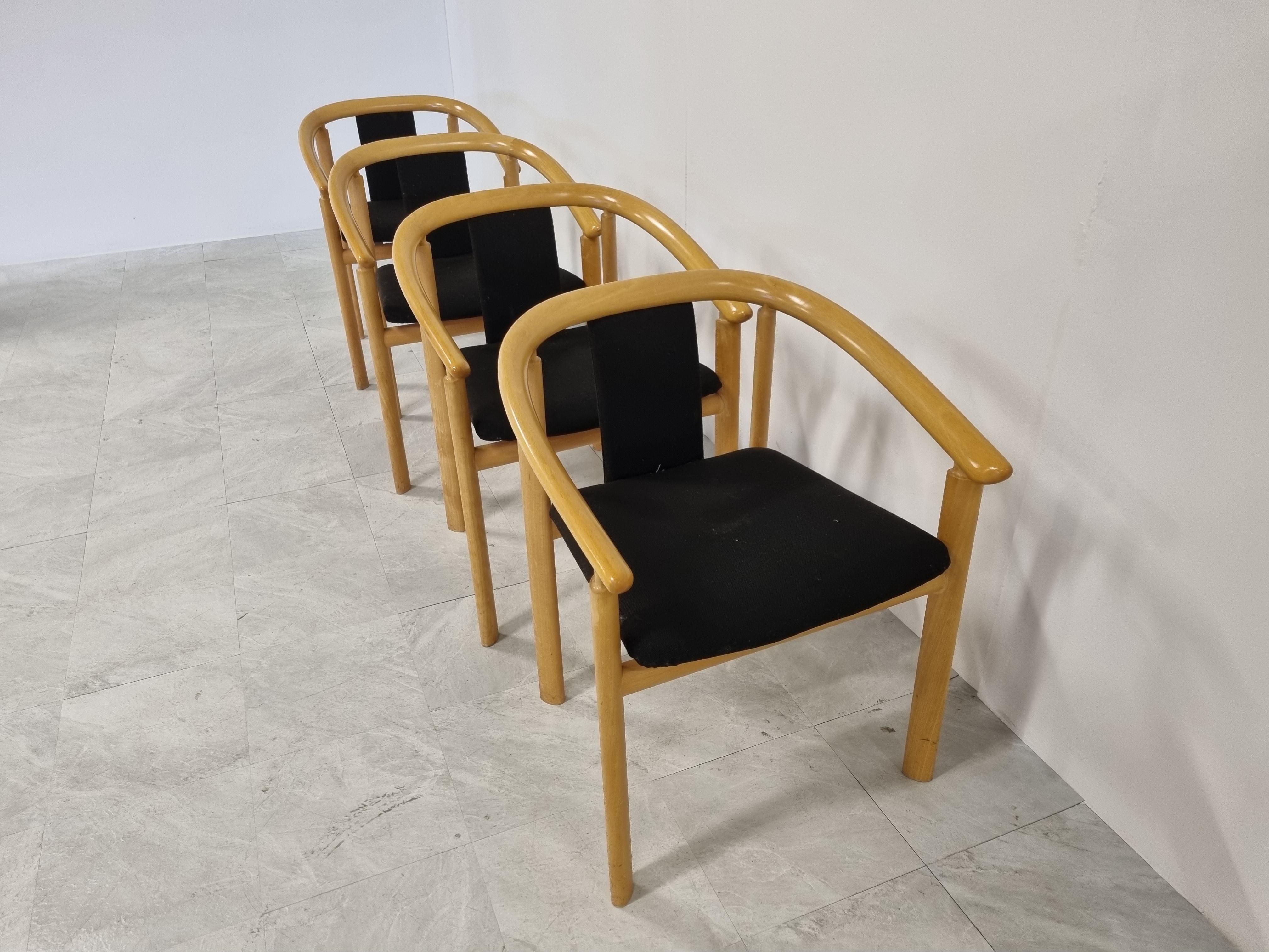 Mid Century Scandinavian Dining Chairs Skovby Mobler, Set of 4, 1970s 3