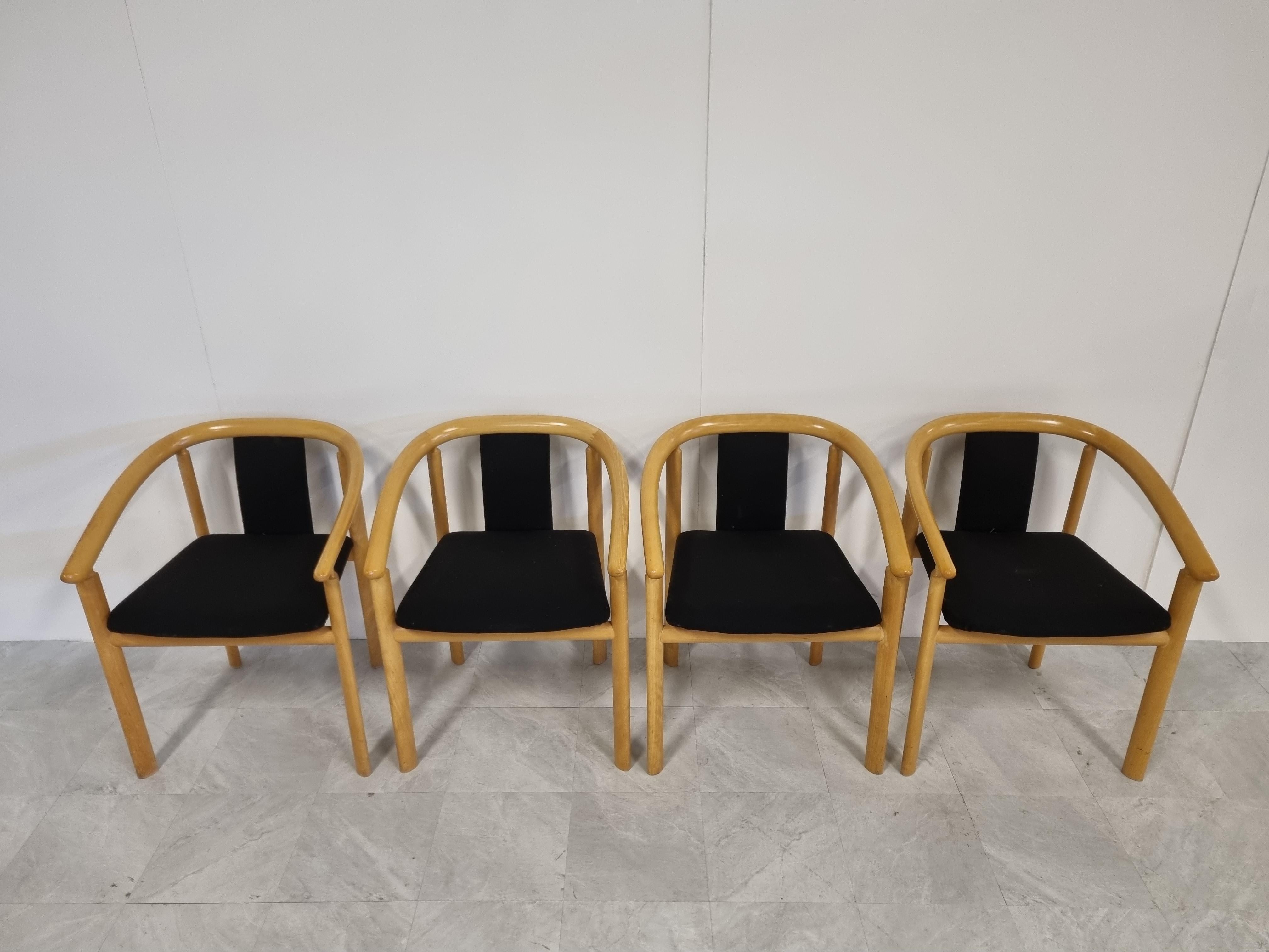 Scandinavian Modern Mid Century Scandinavian Dining Chairs Skovby Mobler, Set of 4, 1970s