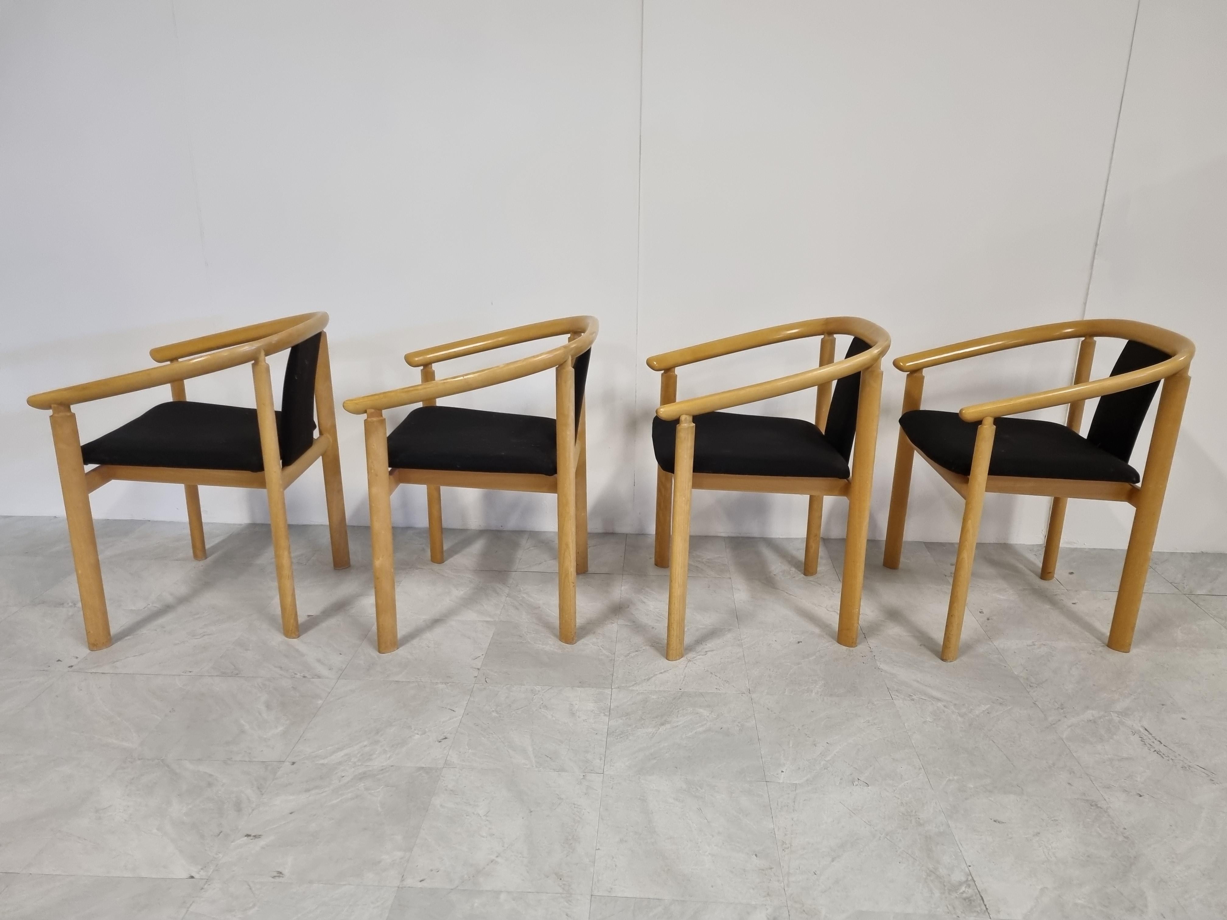 Late 20th Century Mid Century Scandinavian Dining Chairs Skovby Mobler, Set of 4, 1970s