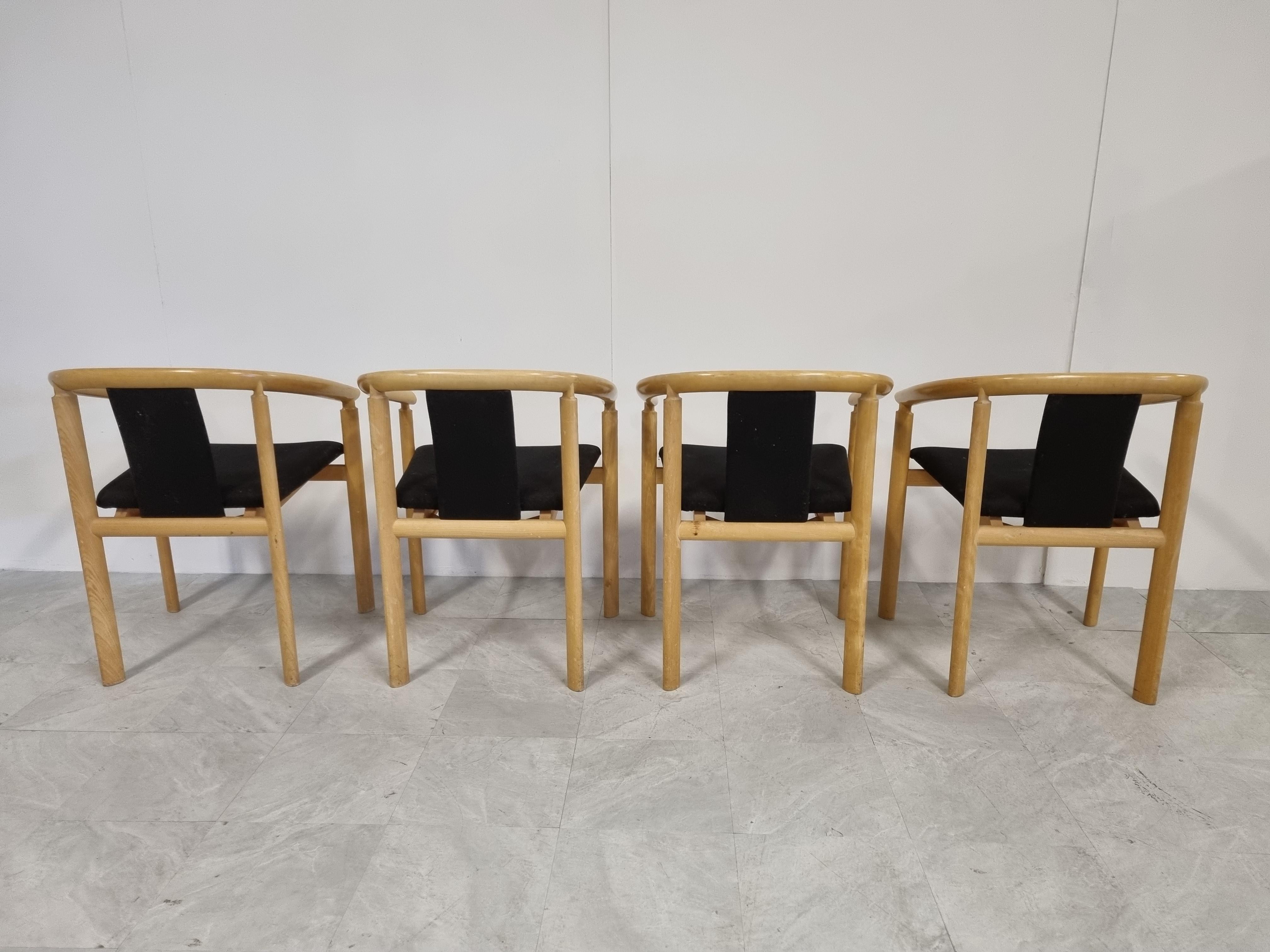 Mid Century Scandinavian Dining Chairs Skovby Mobler, Set of 4, 1970s 1