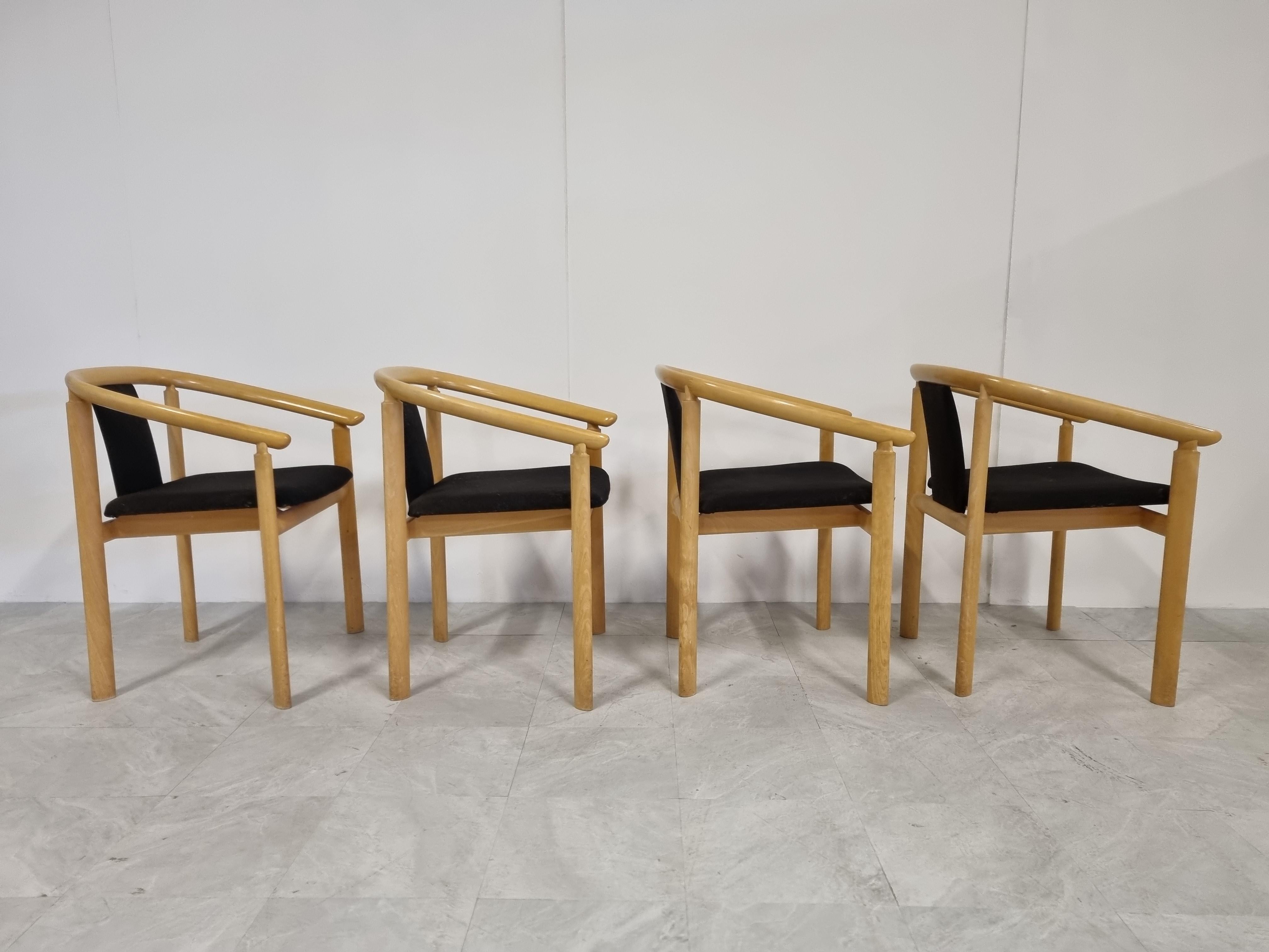 Mid Century Scandinavian Dining Chairs Skovby Mobler, Set of 4, 1970s 2