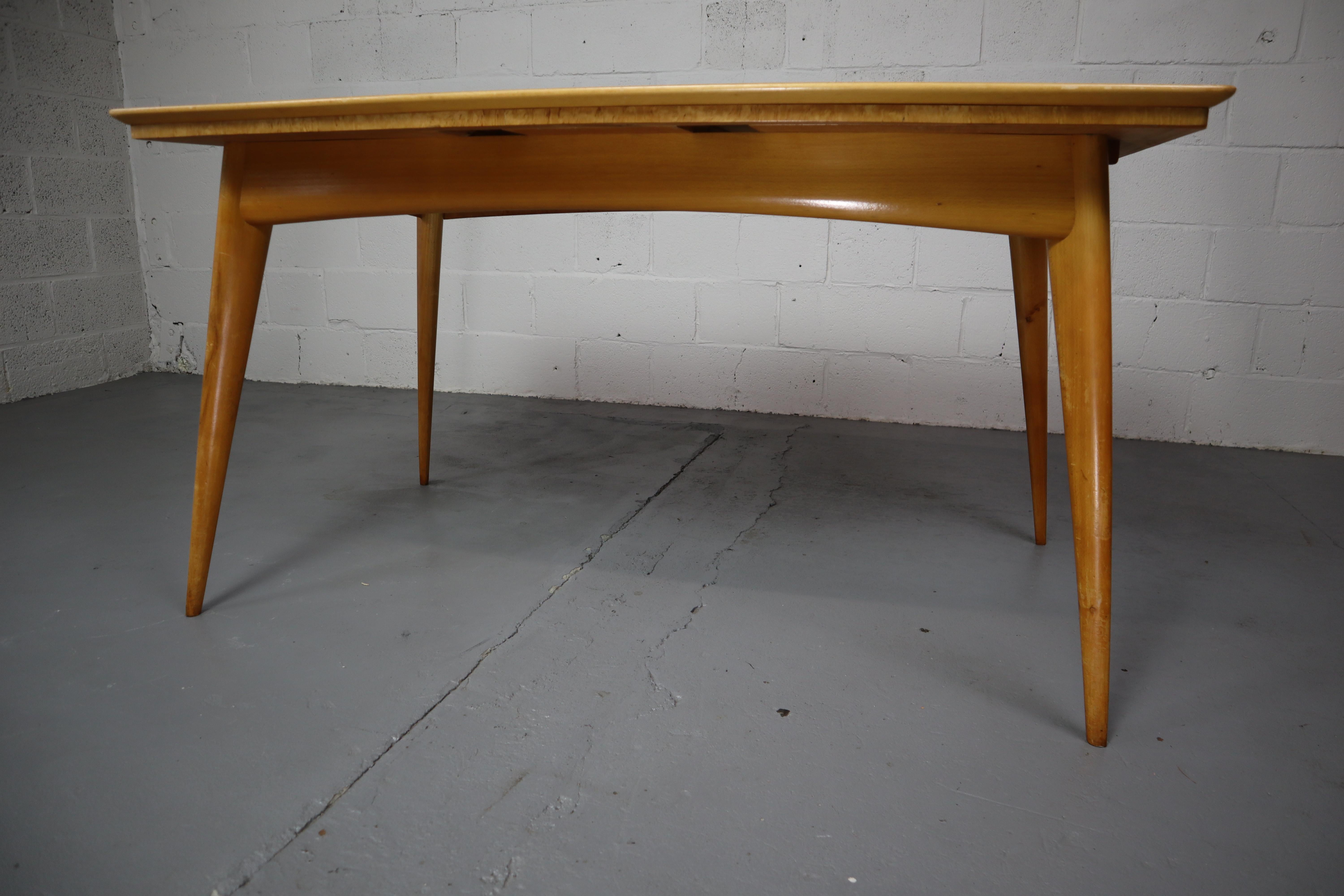 birch plywood dining table