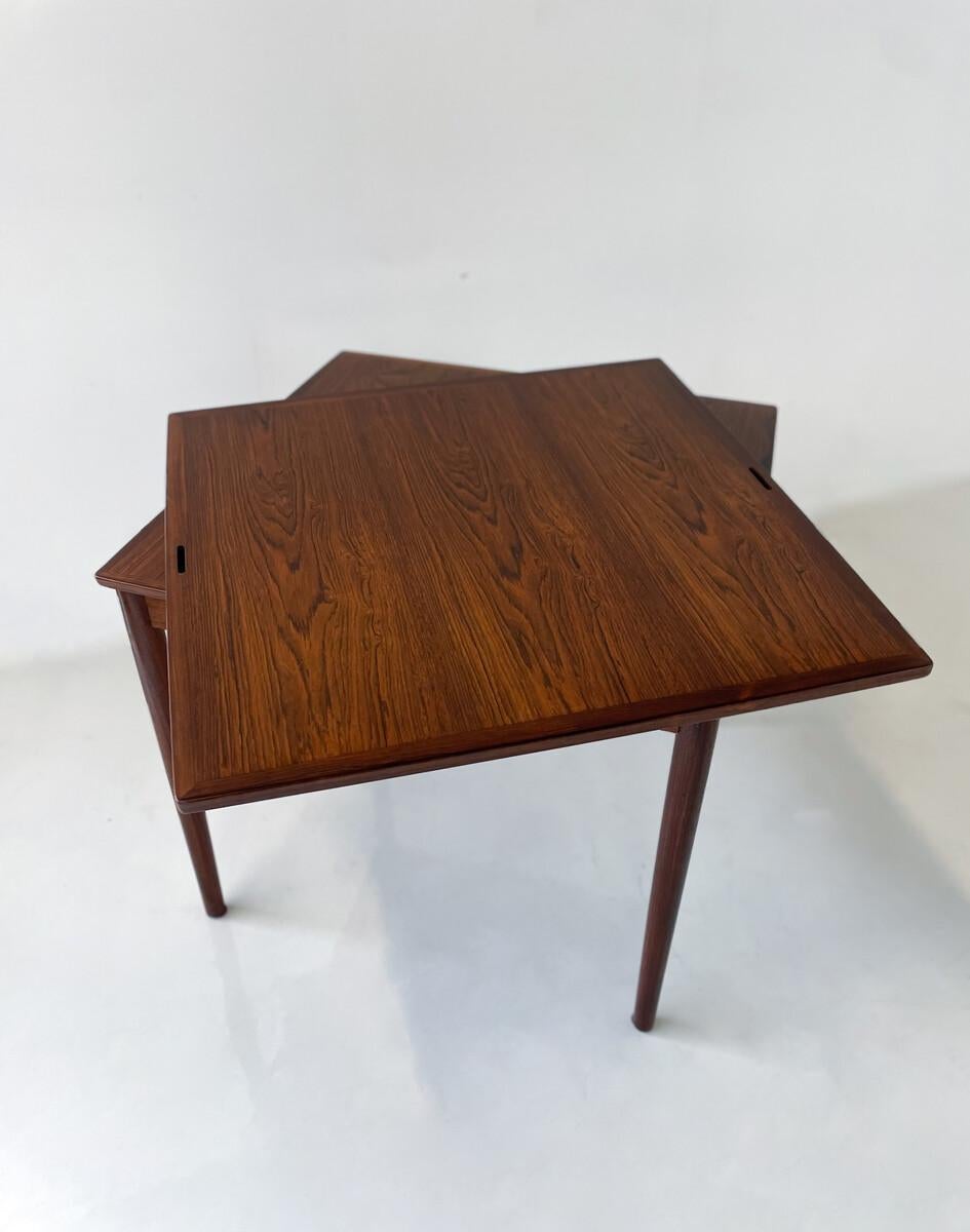 Wood Mid-Century Scandinavian Game Table, 1960s For Sale