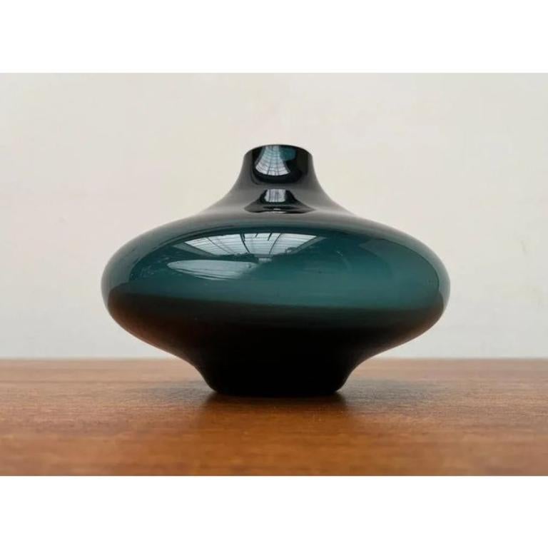 Vaso di vetro scandinavo di metà secolo, anni '60 in vendita 5