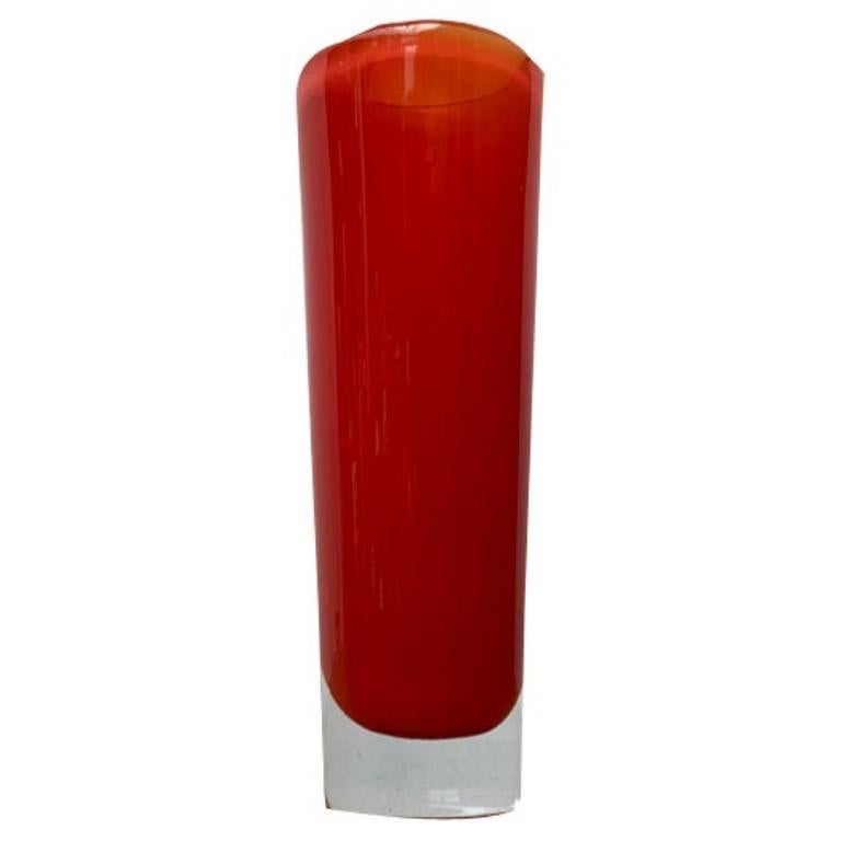 Mid-Century Scandinavian Glass Vase 1960s
