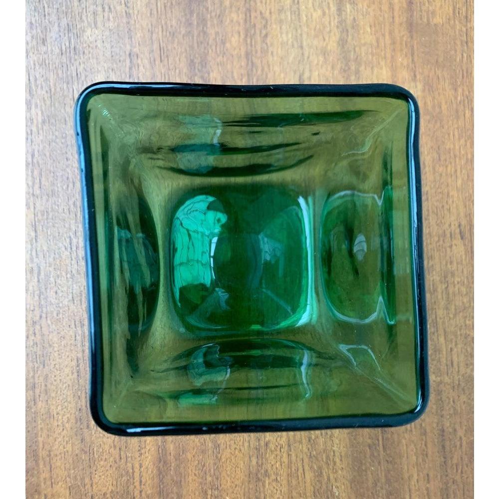Vaso di vetro scandinavo di metà secolo in vendita 5