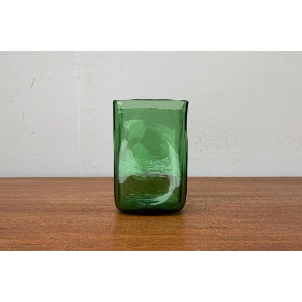 Vaso di vetro scandinavo di metà secolo in vendita 6