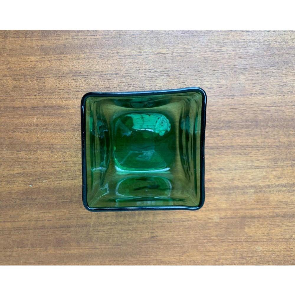 Vaso di vetro scandinavo di metà secolo In condizioni ottime in vendita a Hamburg, DE