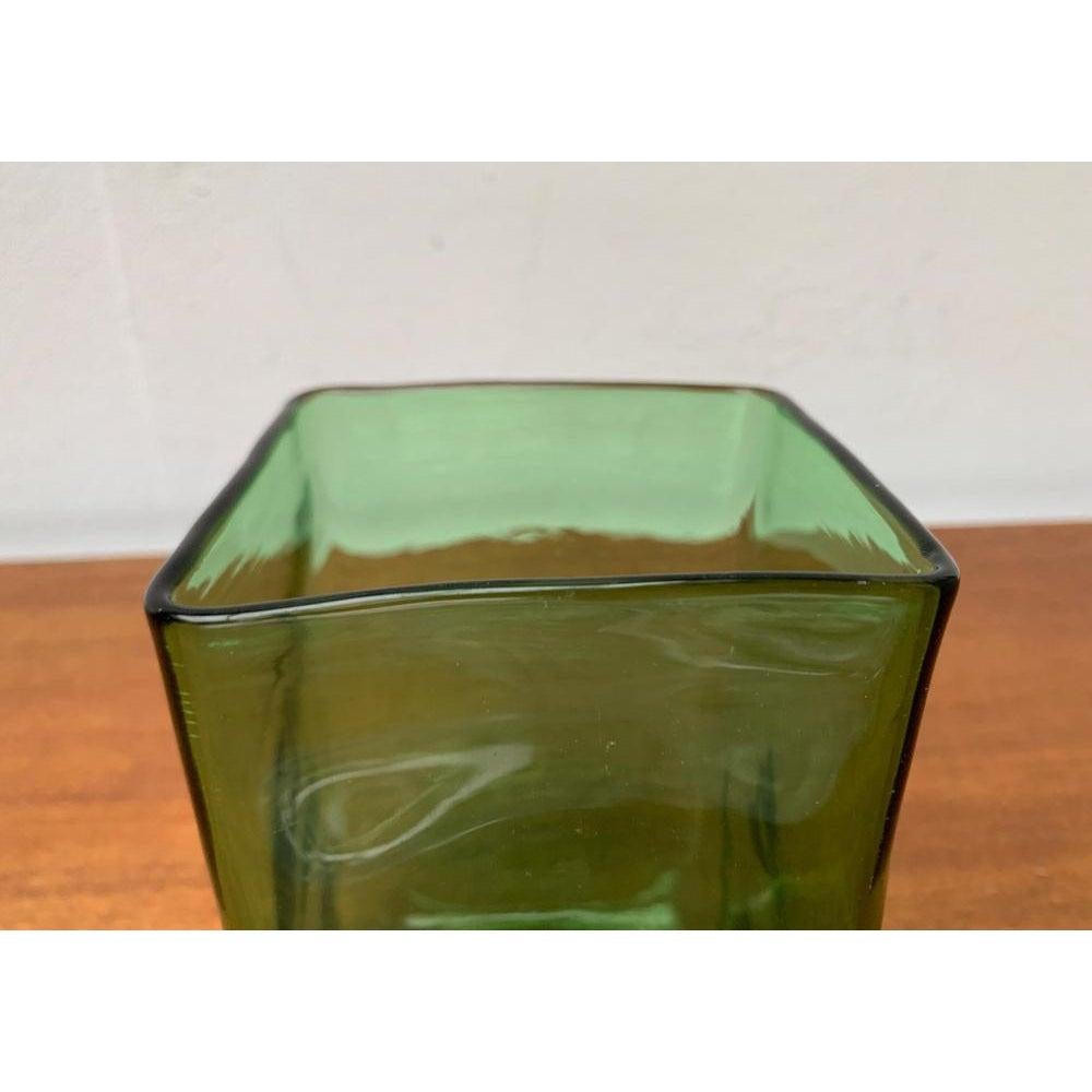 Vaso di vetro scandinavo di metà secolo in vendita 3