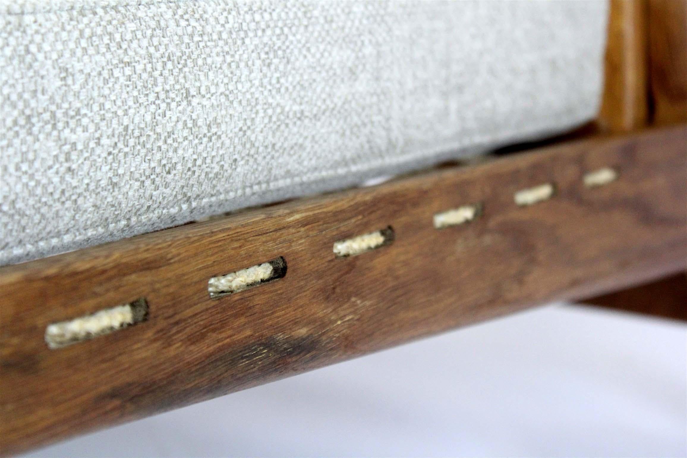 Mid-Century Scandinavian 'Hunting Chairs' Attributed to Uno Kristiansson, 1950s im Angebot 4