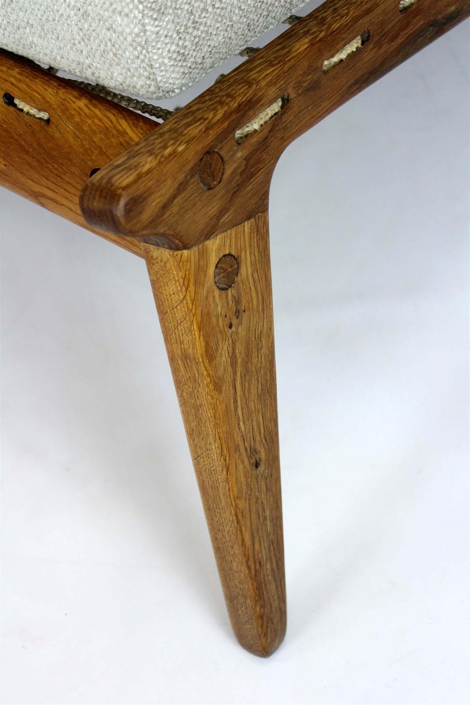 Mid-Century Scandinavian 'Hunting Chairs' Attributed to Uno Kristiansson, 1950s im Angebot 2