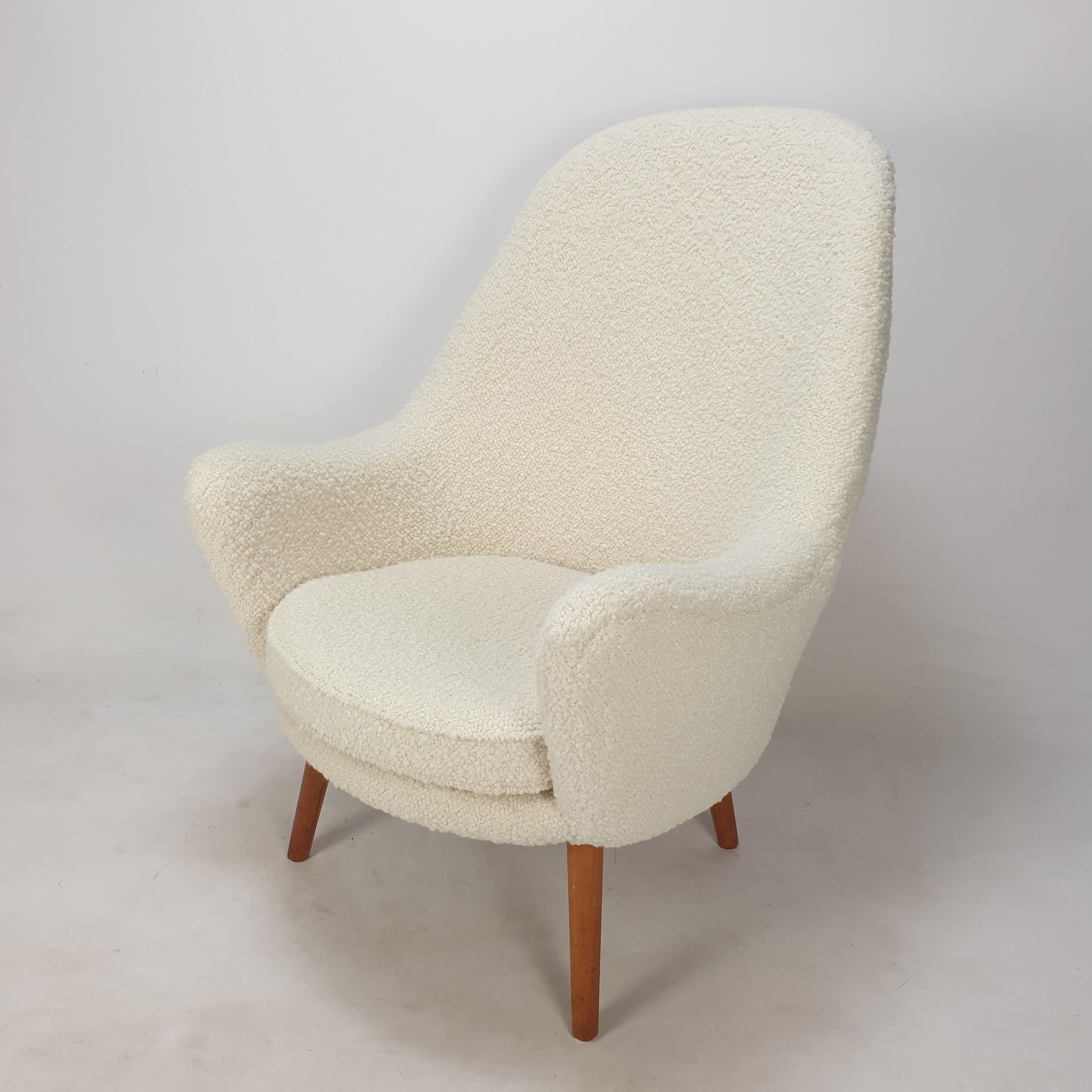 Mid Century Scandinavian Lounge Chair, 1950's 4