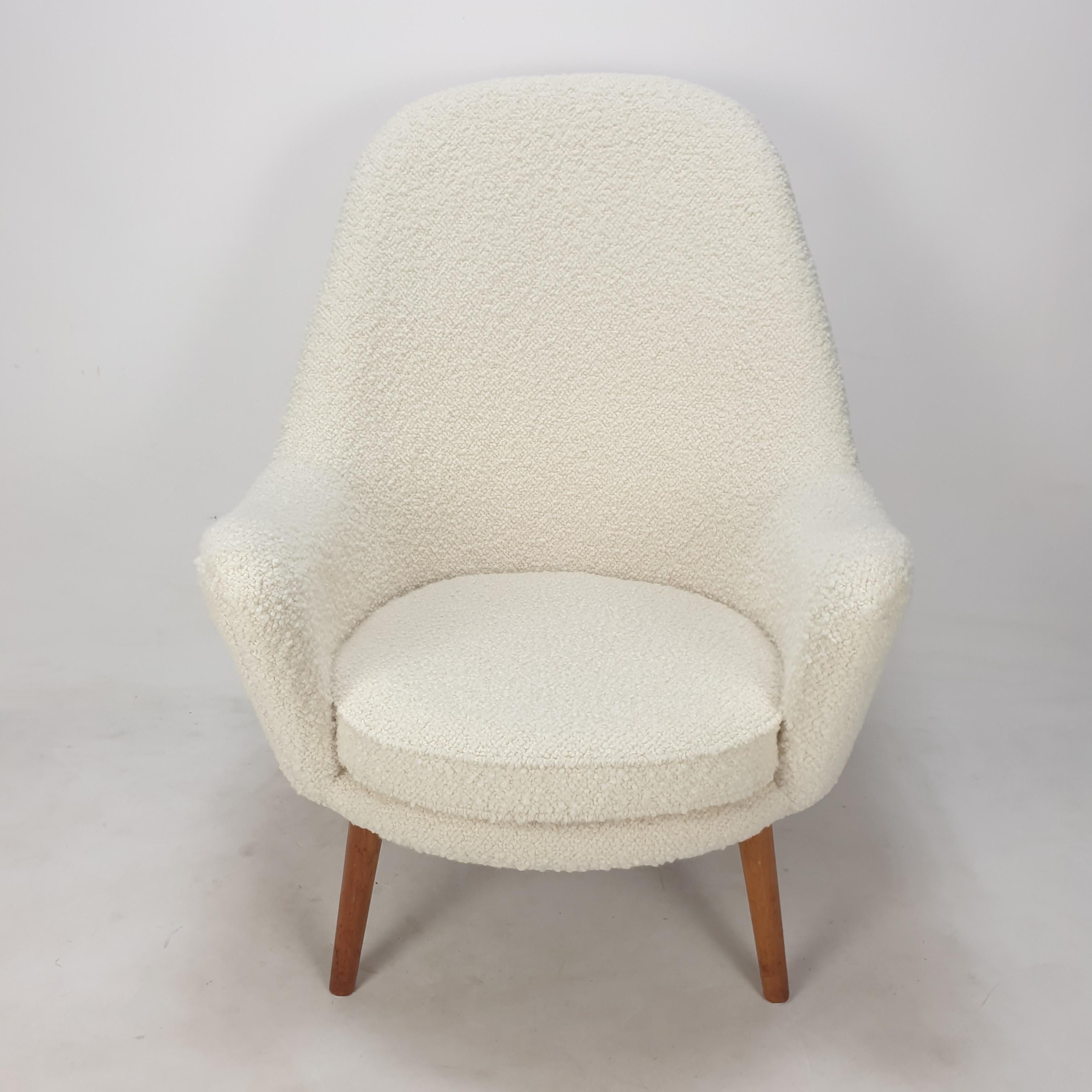 Danish Mid Century Scandinavian Lounge Chair, 1950's
