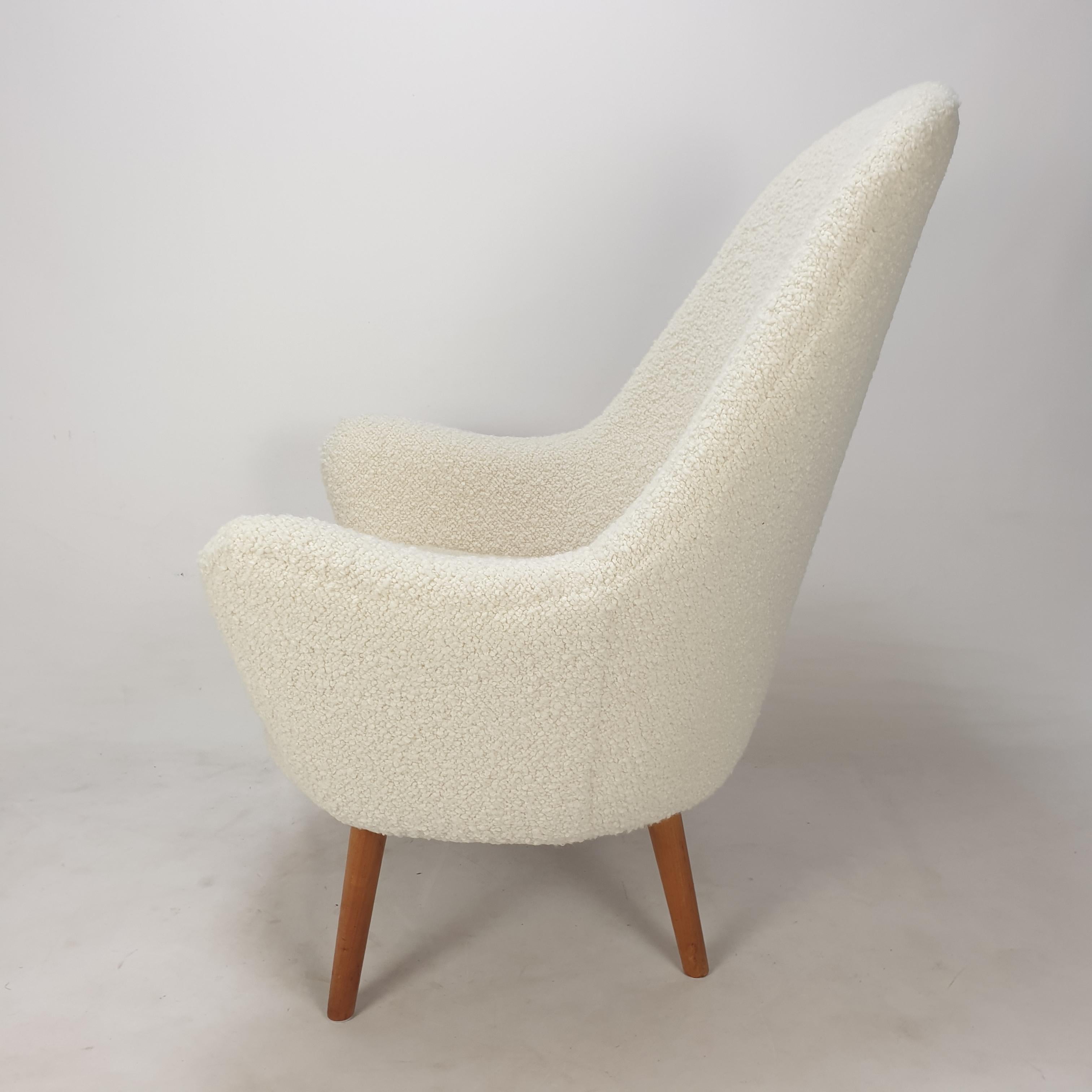 Mid Century Scandinavian Lounge Chair, 1950's In Excellent Condition In Oud Beijerland, NL