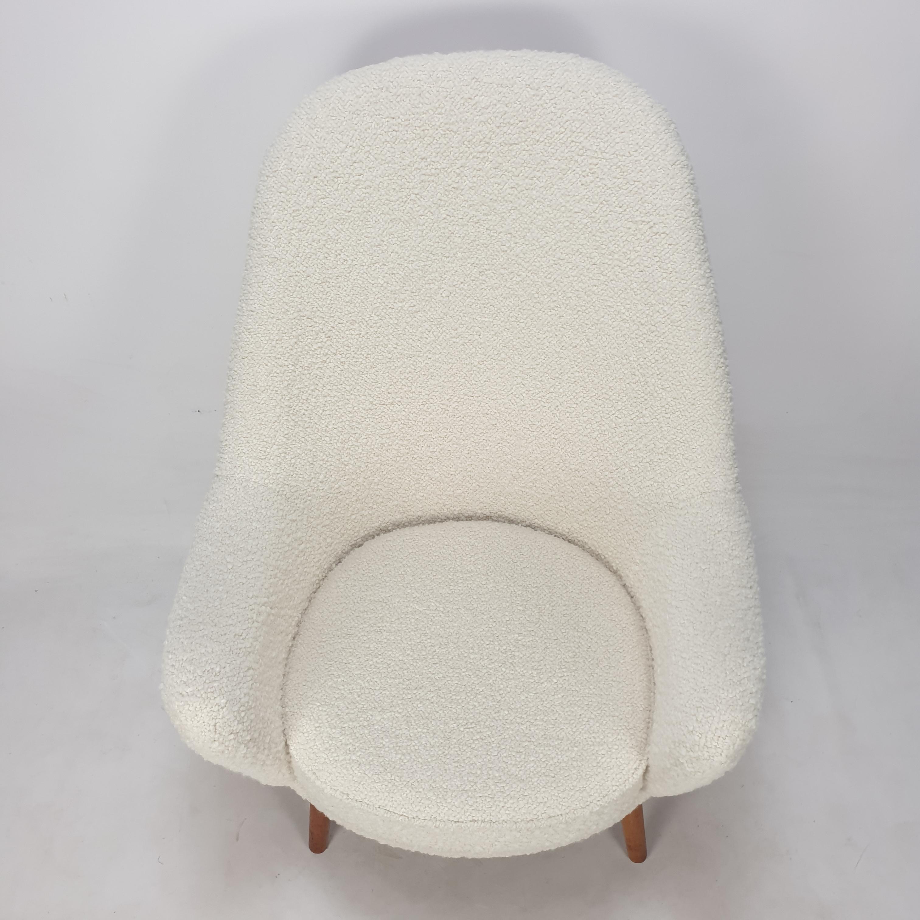 Mid Century Scandinavian Lounge Chair, 1950's 1