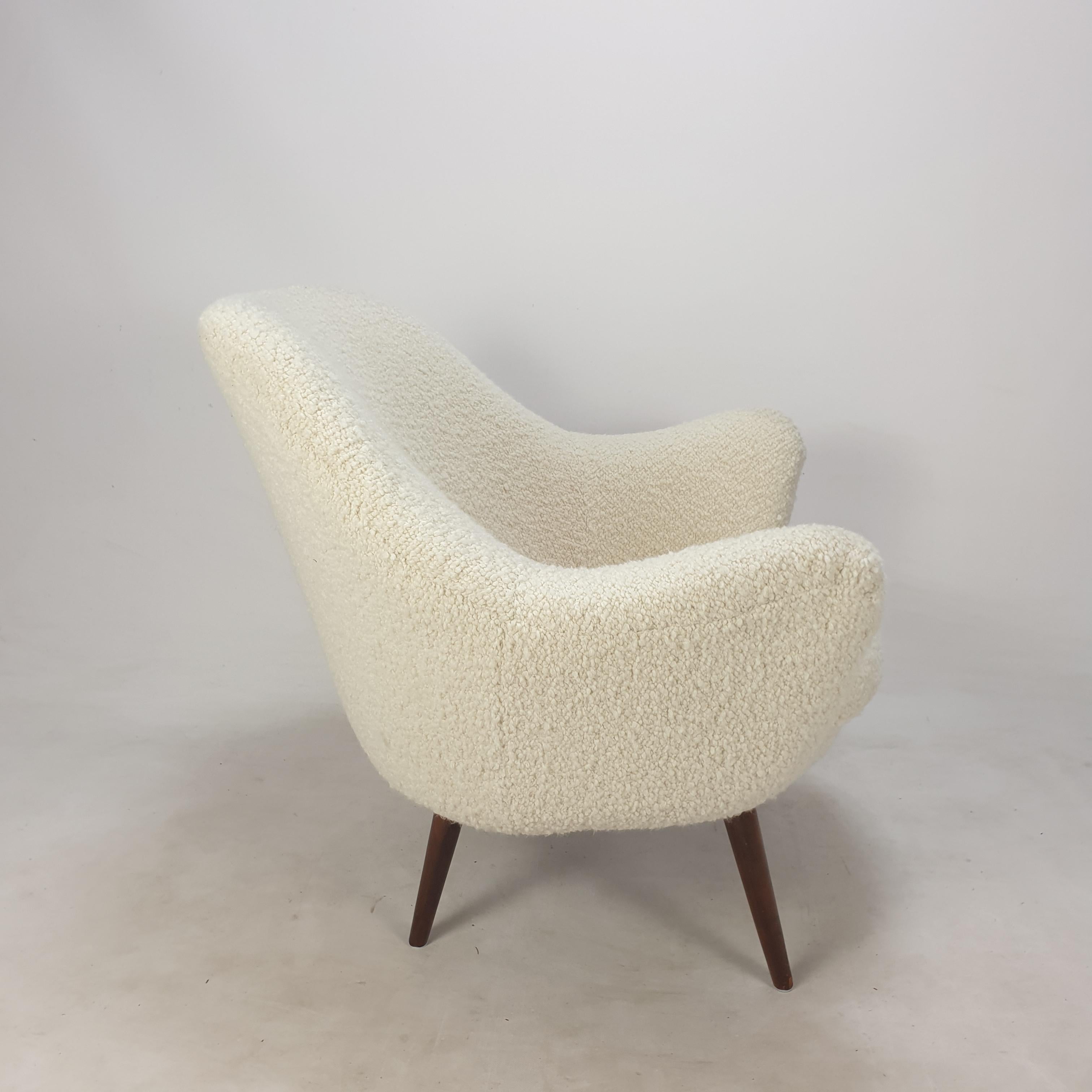 Mid Century Scandinavian Lounge Chair, 1950's For Sale 1
