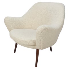 Retro Mid Century Scandinavian Lounge Chair, 1950's