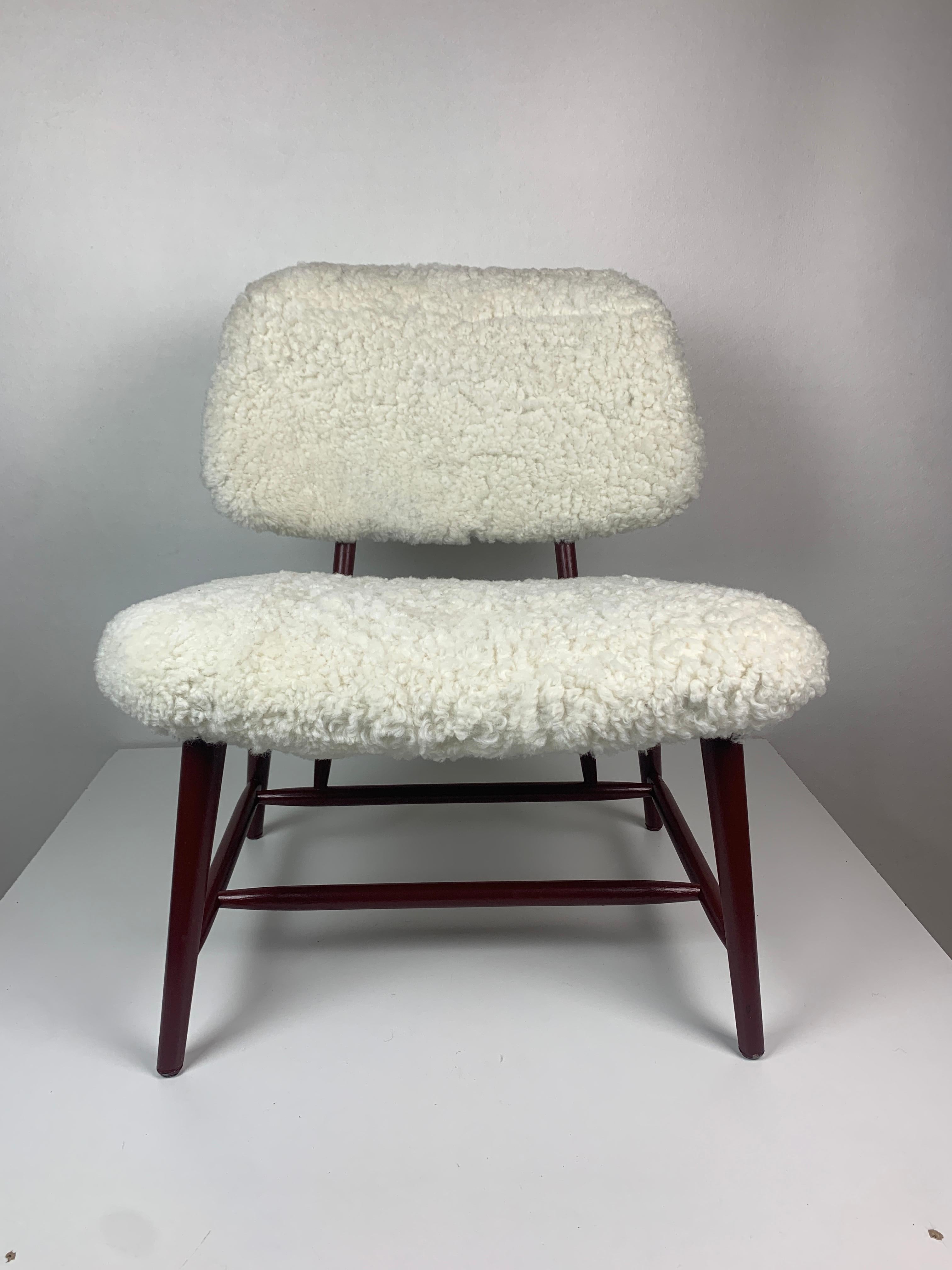 Mid-Century Skandinavisches Modell Teve Lounge- oder Easy Chair von Alf Svensson, Mid-Century im Zustand „Gut“ im Angebot in Zaandam, NL