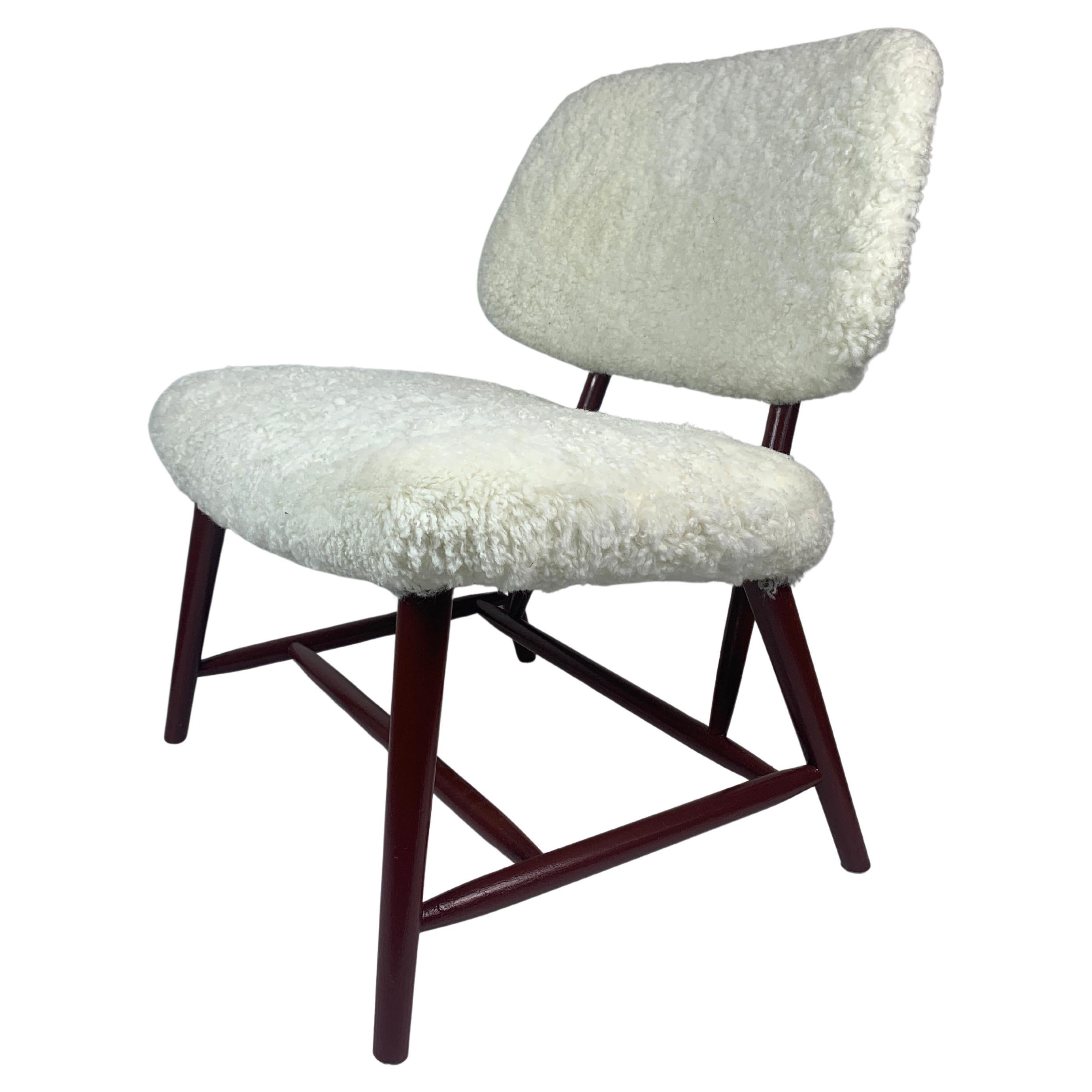 Mid-Century Scandinavian Model Teve Lounge or Easy Chair by Alf Svensson