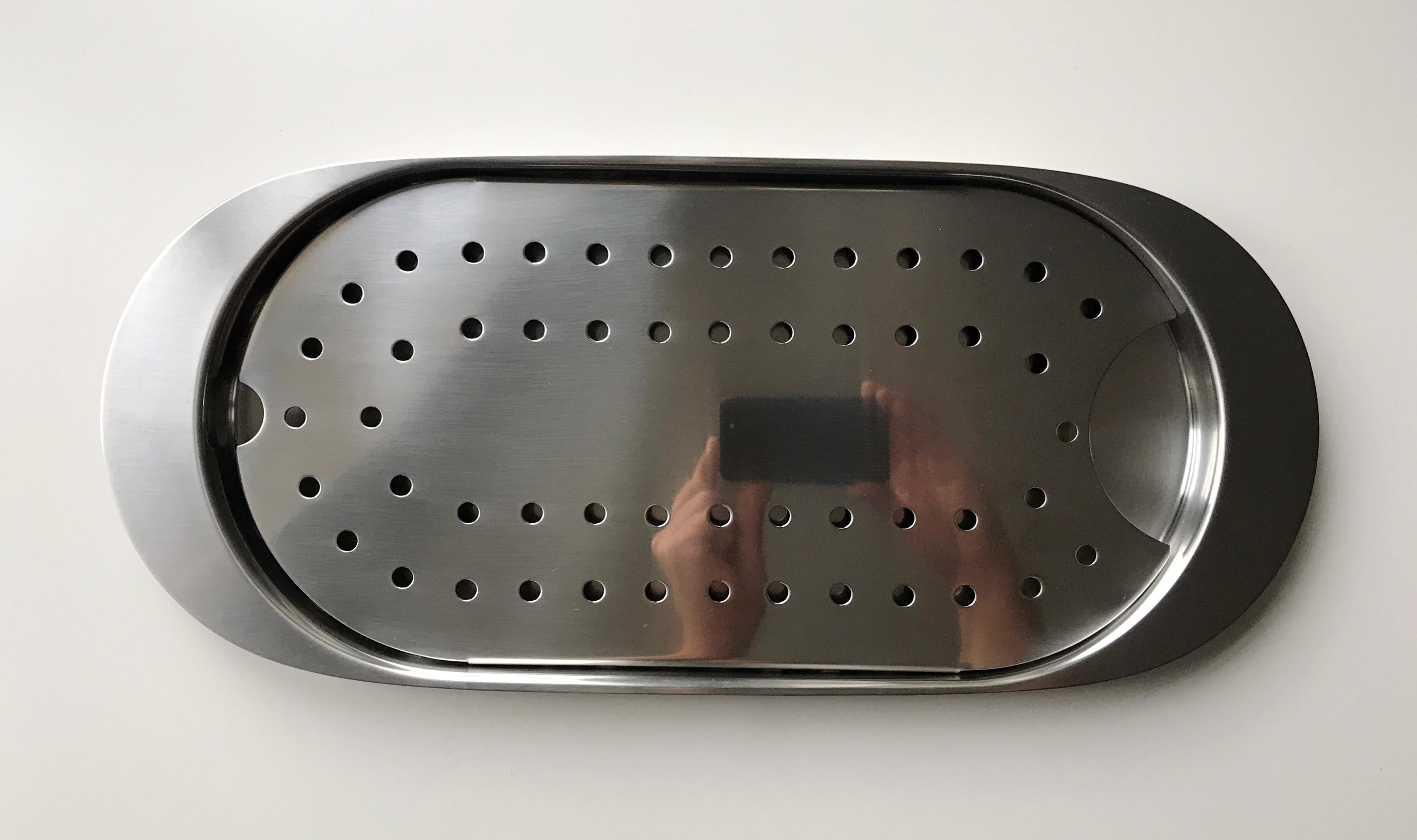 Mid-20th Century Mid-Century Scandinavian Modern Arne Jacobsen Cylinda Line Stelton Tray