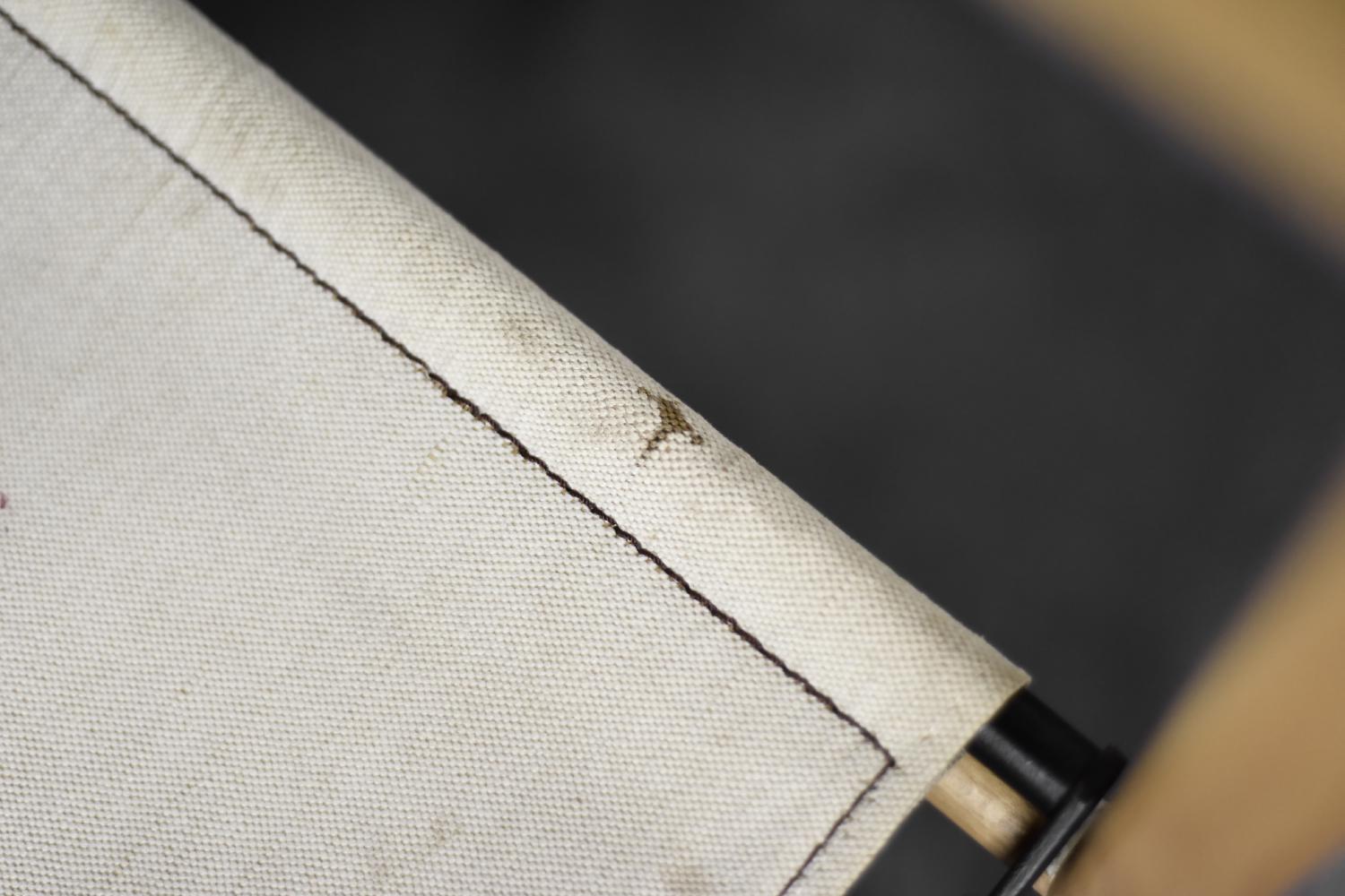 Sillas de director Safari de haya y lona, modernas escandinavas de mediados de siglo, años 60 en venta 7