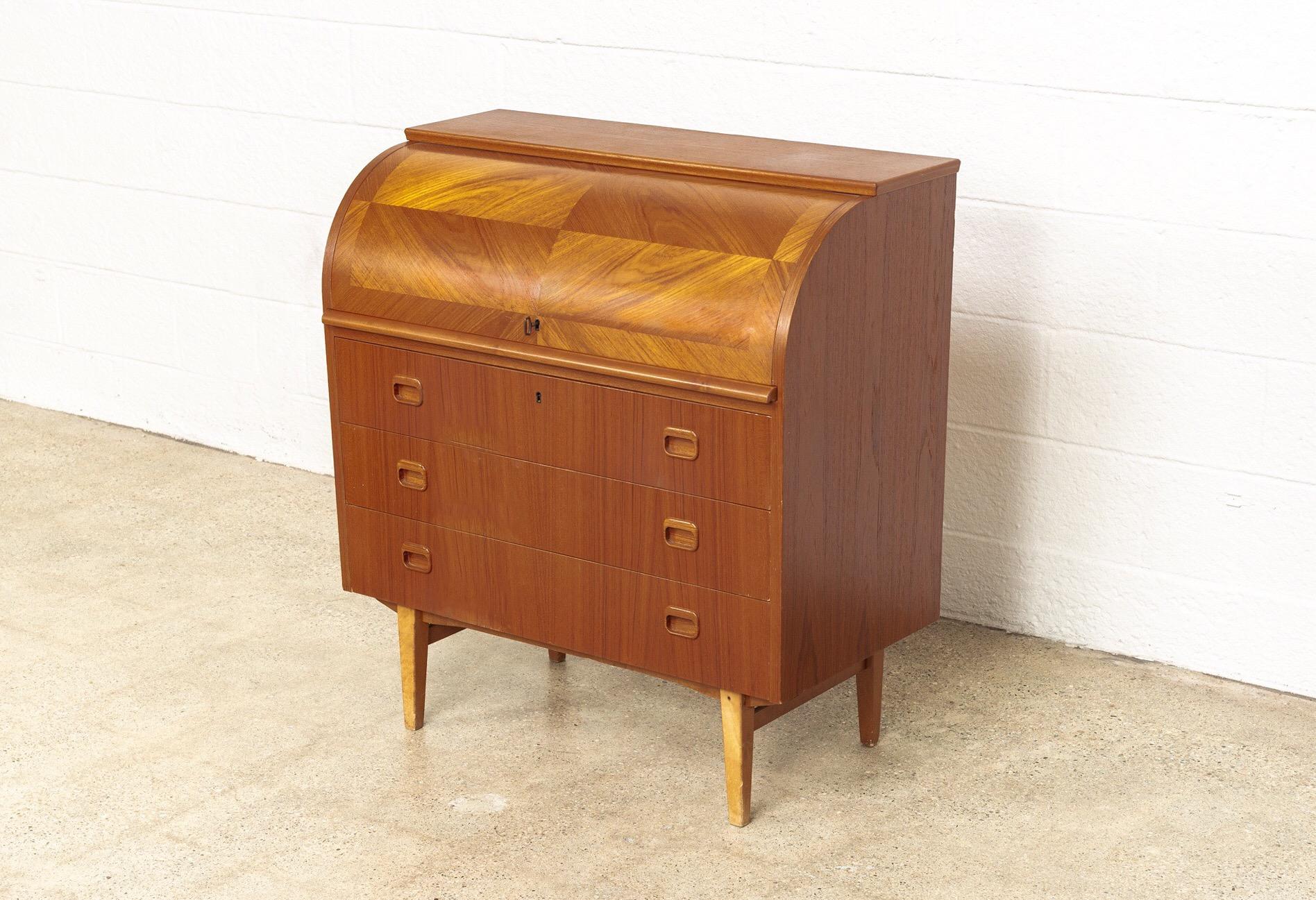 mid century secretary desk