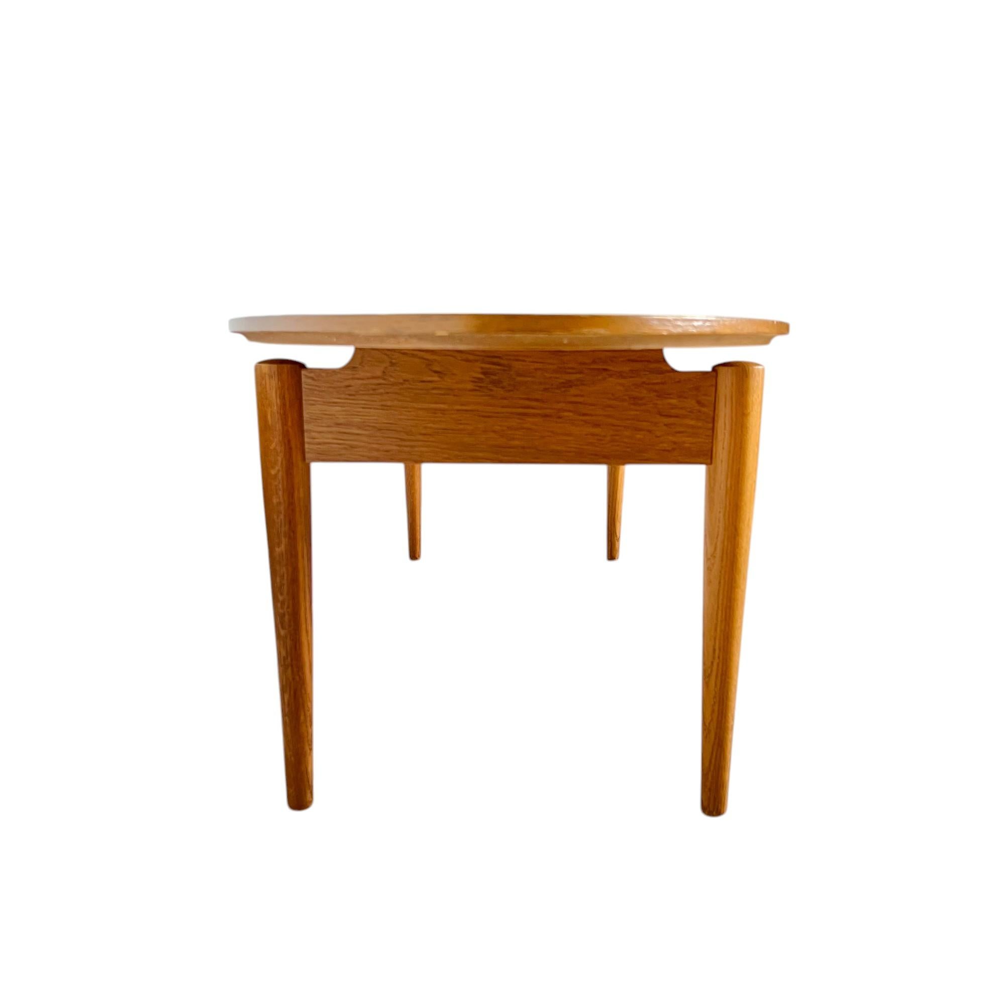 Mid-Century Modern Floating Surfboard Coffee Table, 1990s In Good Condition For Sale In Harlingen, TX