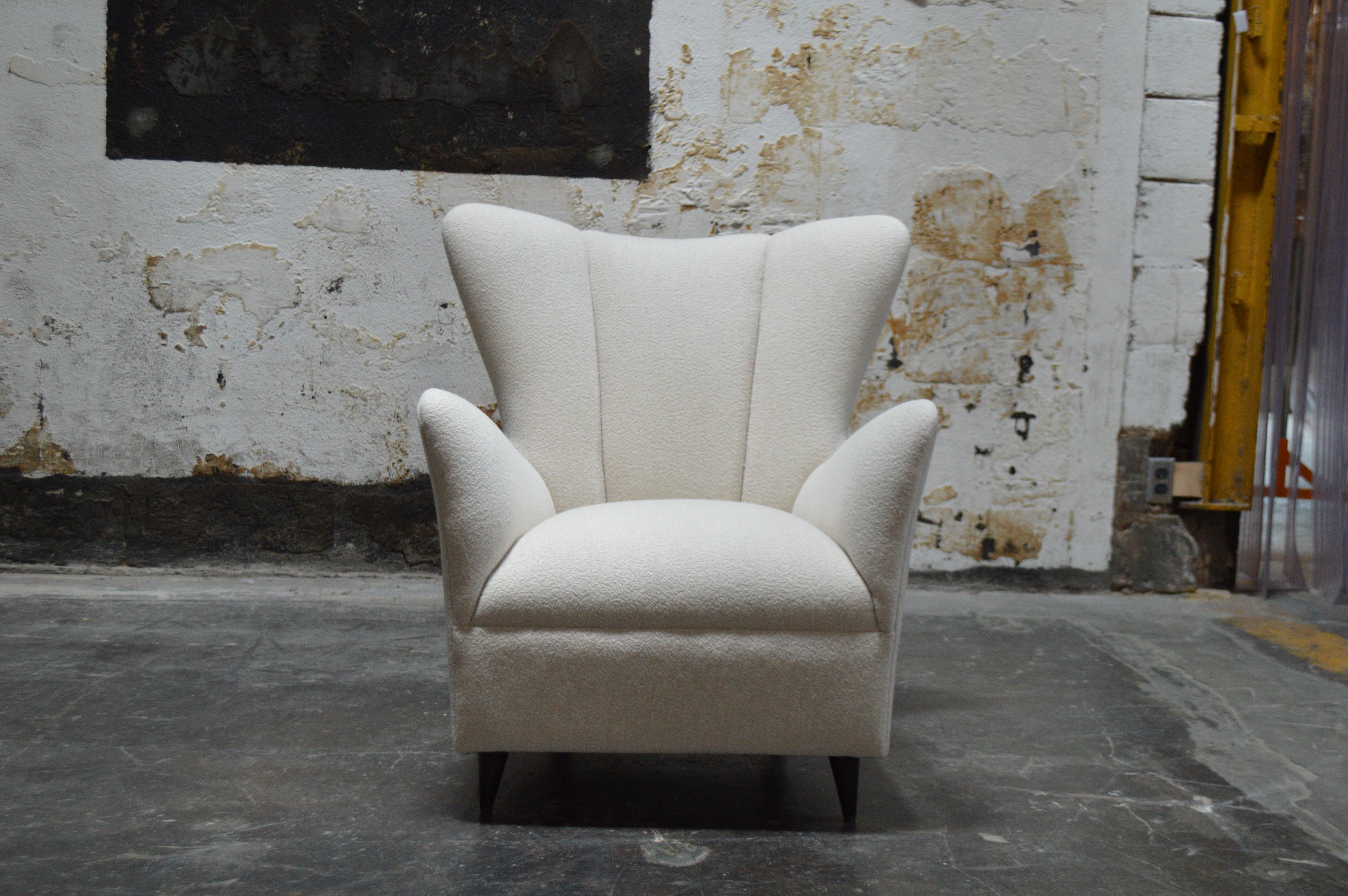 Swedish Mid-Century Scandinavian Modern Lounge Wing Chair