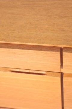 Midcentury Scandinavian Modern Low Sideboard in Oak by Ib Kofod-Larsen, 1960s