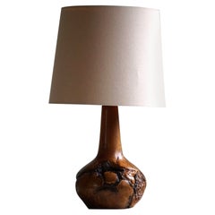 Lampe de bureau organique scandinave moderne du milieu du siècle dernier en racine de bouleau massif, années 1960