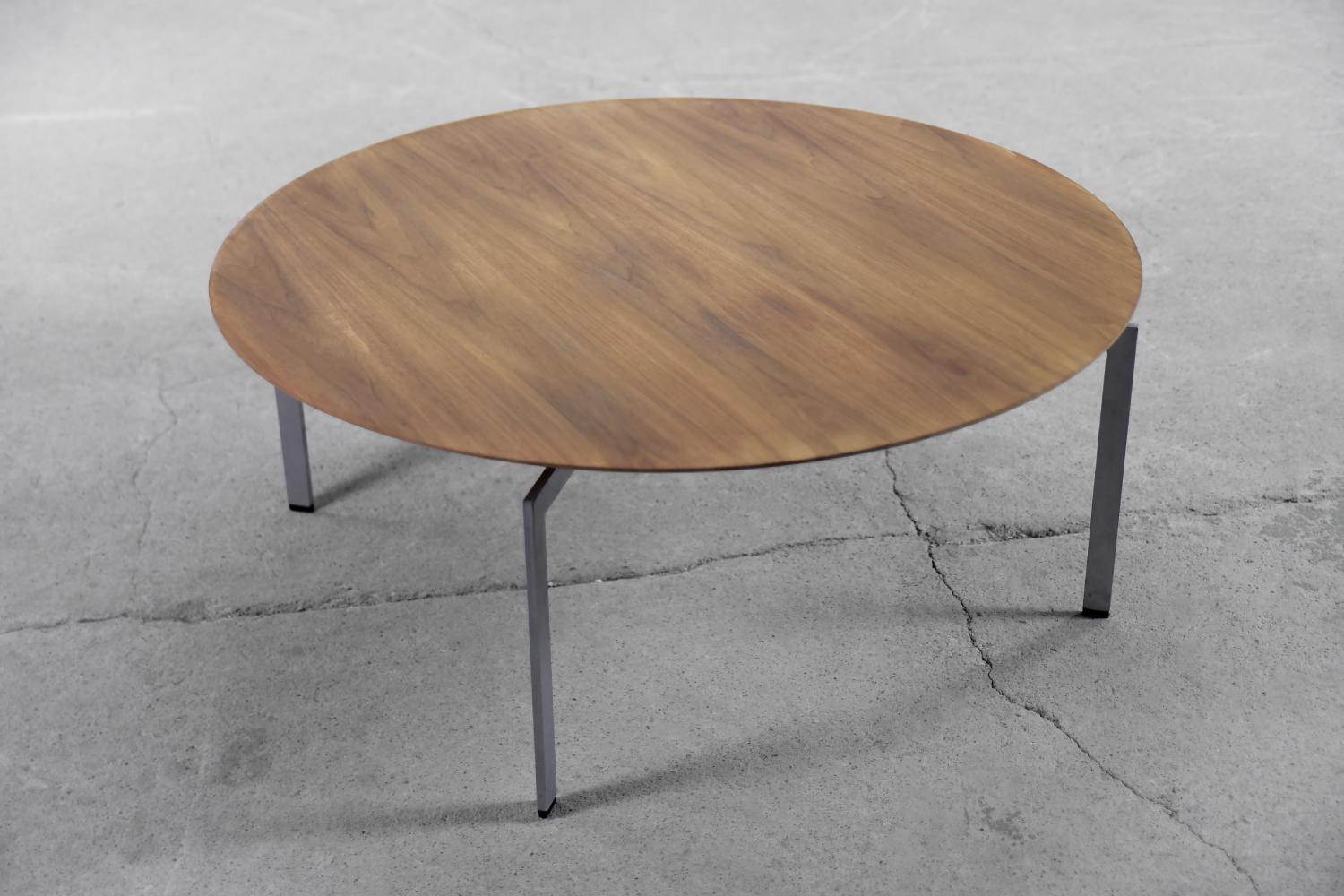 Swedish Mid-Century Scandinavian Modern Round Trippo Table from Karl Andersson & Söner For Sale