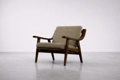 Mid-Century Scandinavian Modern Sofa & Armchair by Hans J. Wegner for Getama