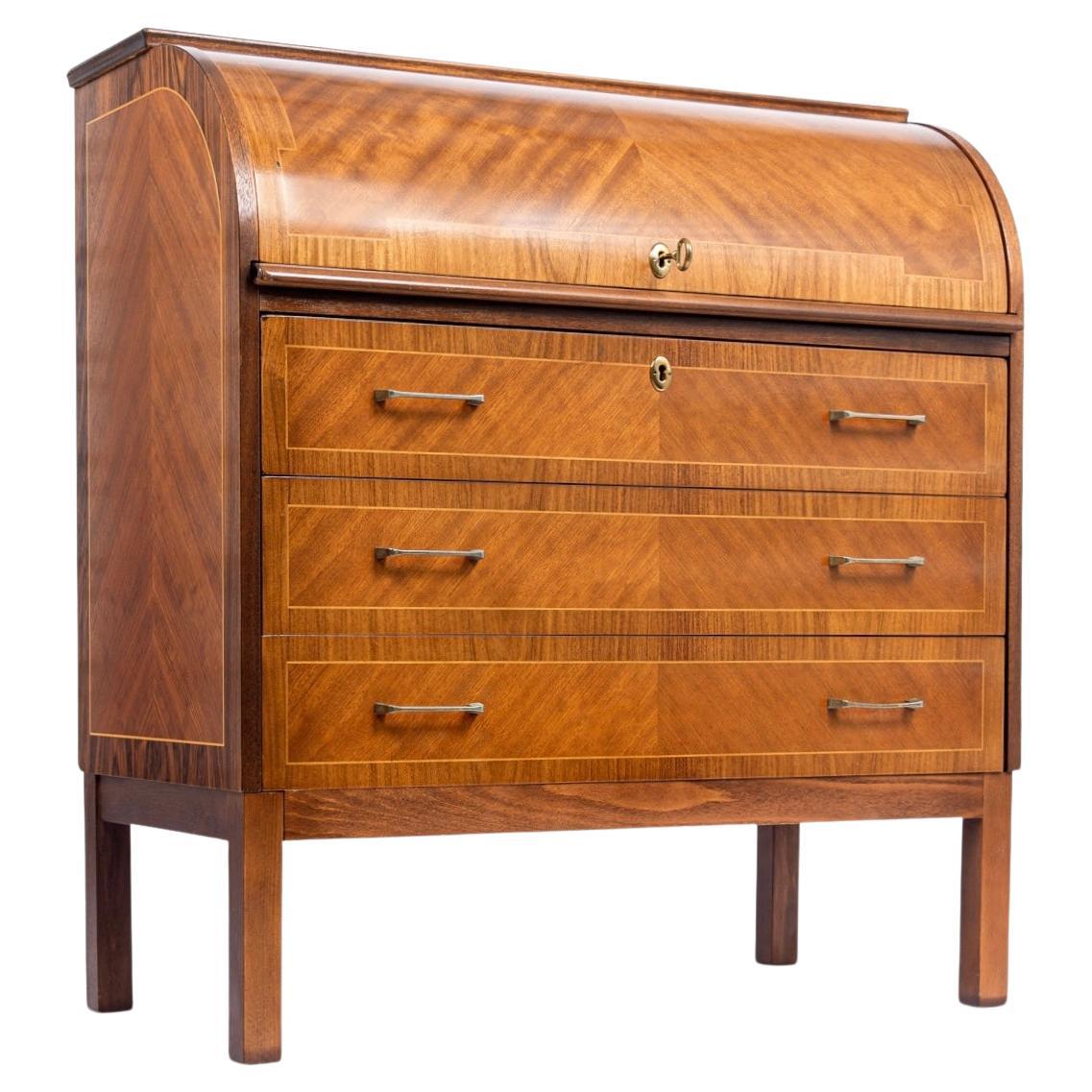 Swedish MidCentury Modern Teak Desk and Hutch at 1stDibs mid century
