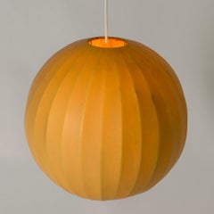 Midcentury Scandinavian Resin Cocoon Lamp by Hans Bergström, Sweden, 1950s