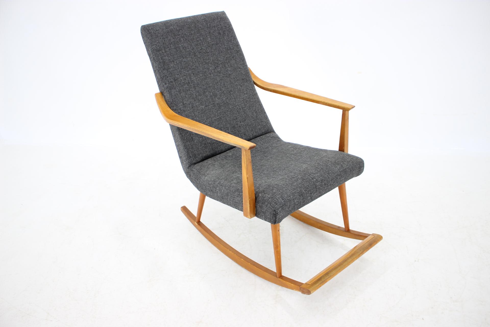 Mid-Century Modern Midcentury Scandinavian Rocking Chair, Denmark, 1970s