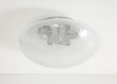 Mid Century Scandinavian Seed Glass Flushmount