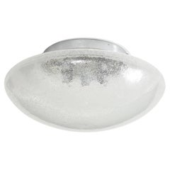 Mid Century Scandinavian Seed Glass Flushmount